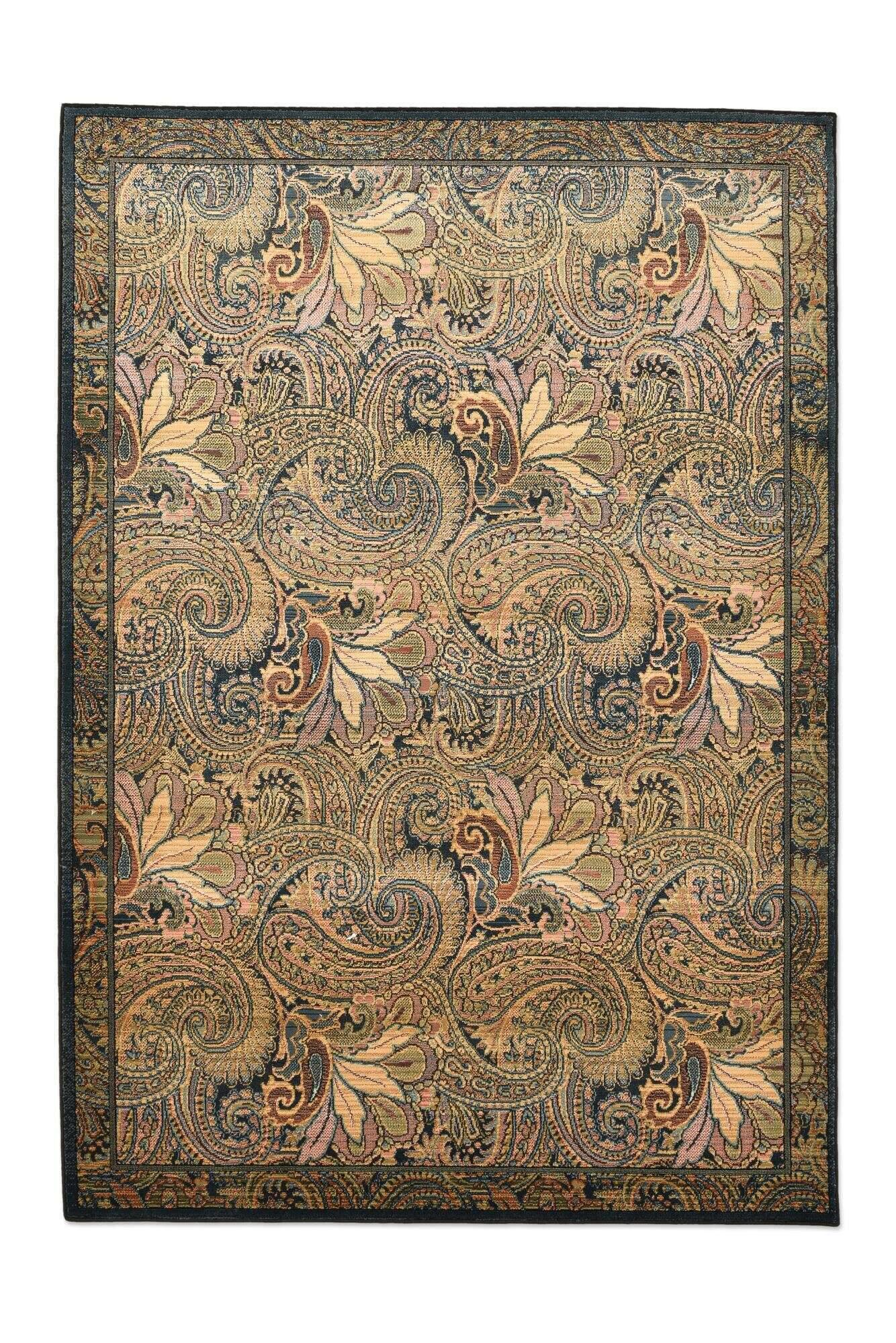 gabiro_739-870gold_429757_1 Orientteppich Gabiro 730 Teppich Klassisch Beige Paisley