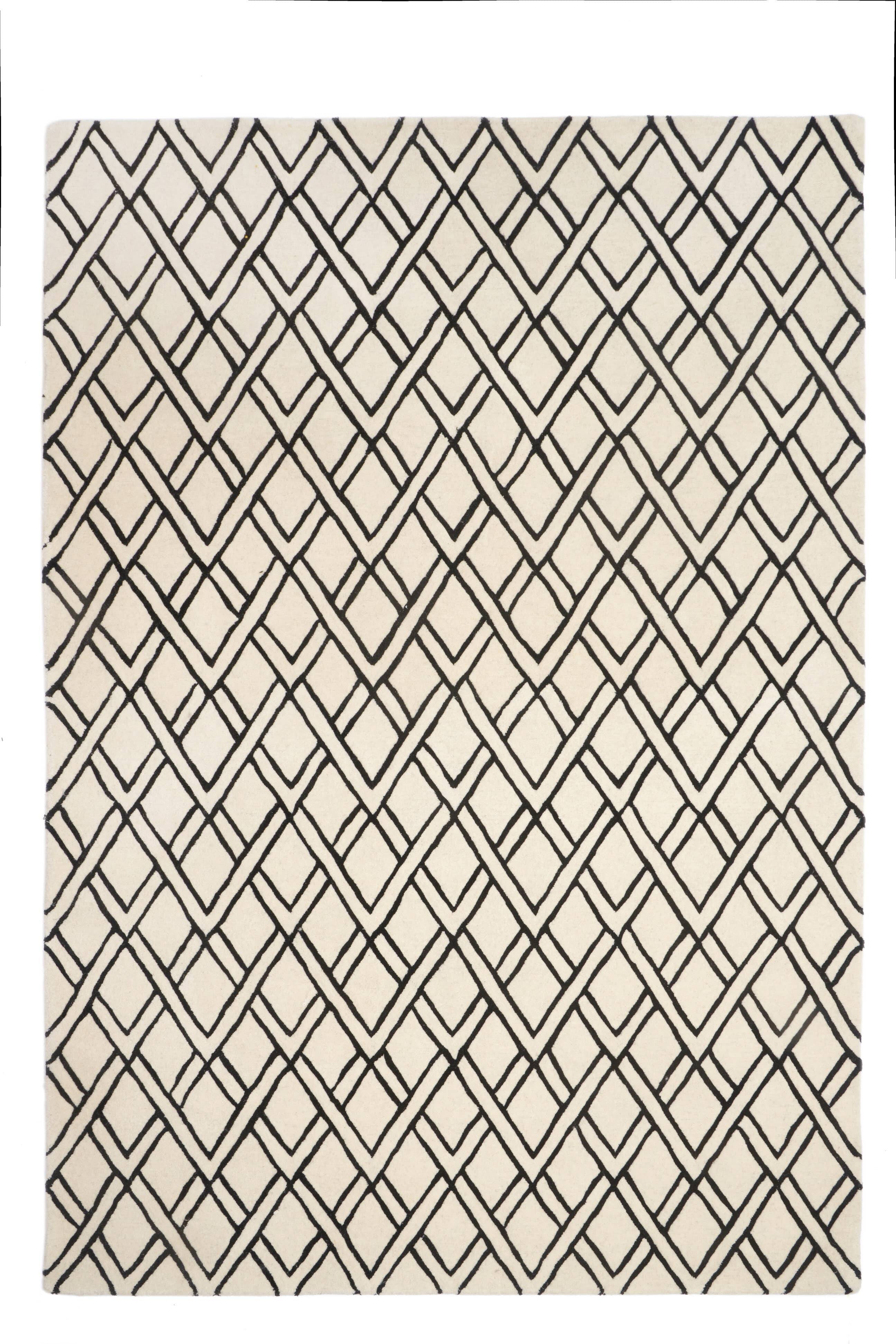 Moderner Teppich BROOKLYN BLACK Moderner Teppich BROOKLYN BLACK