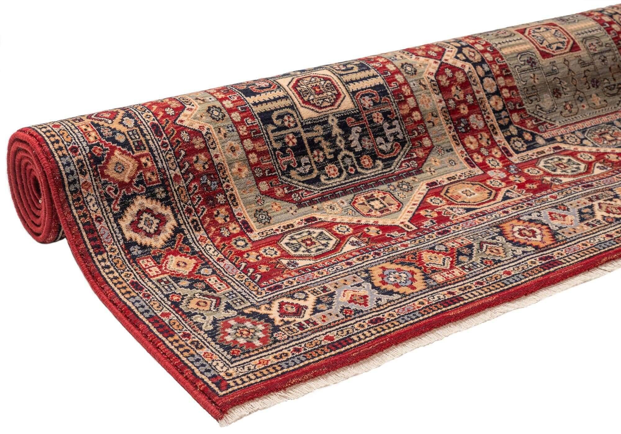 Saharna_7275_205redmulti_422804_11 Teppich Saharna 7275 Webteppich aus reiner Wolle
