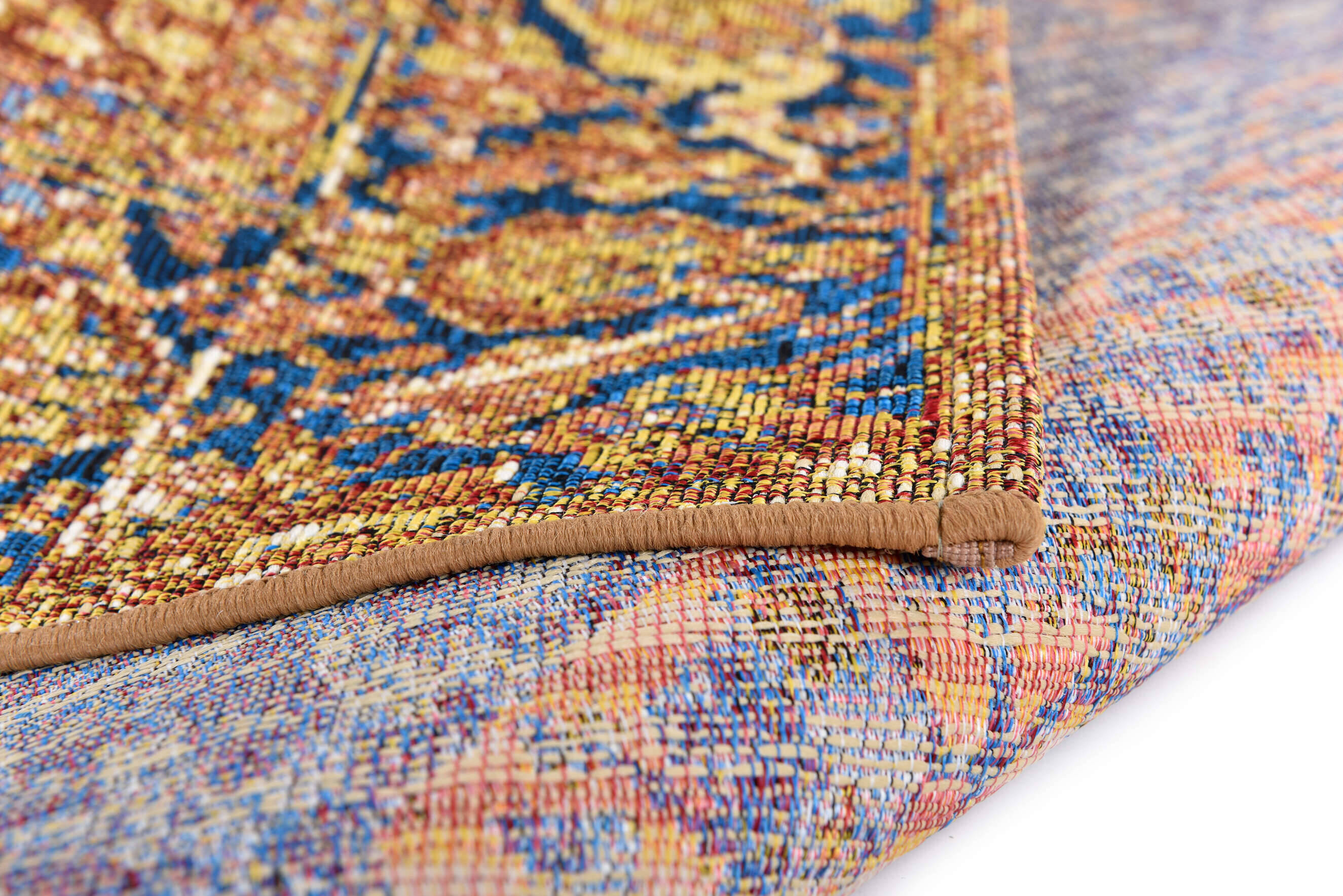 FunkyOutdoor_OrientOne_870Gold_426440_9 Tom Tailor FUNKY IN- OUTDOOR Orient One Teppich Flachgewebe