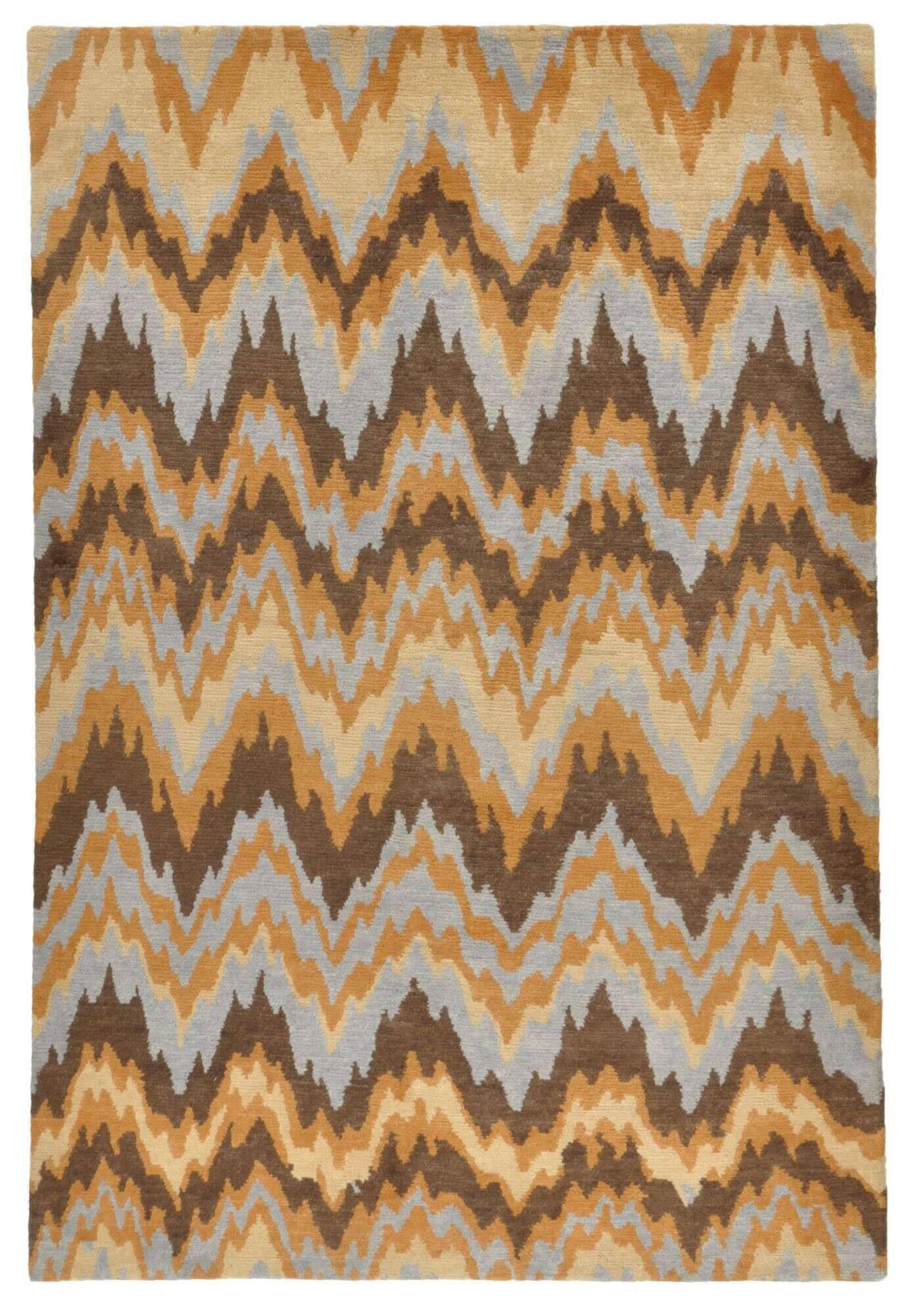 Talonga_RS611_474camel_111282_1 Talonga Nepal-Teppich ca: 162 x 231 cm Handgeknüpft