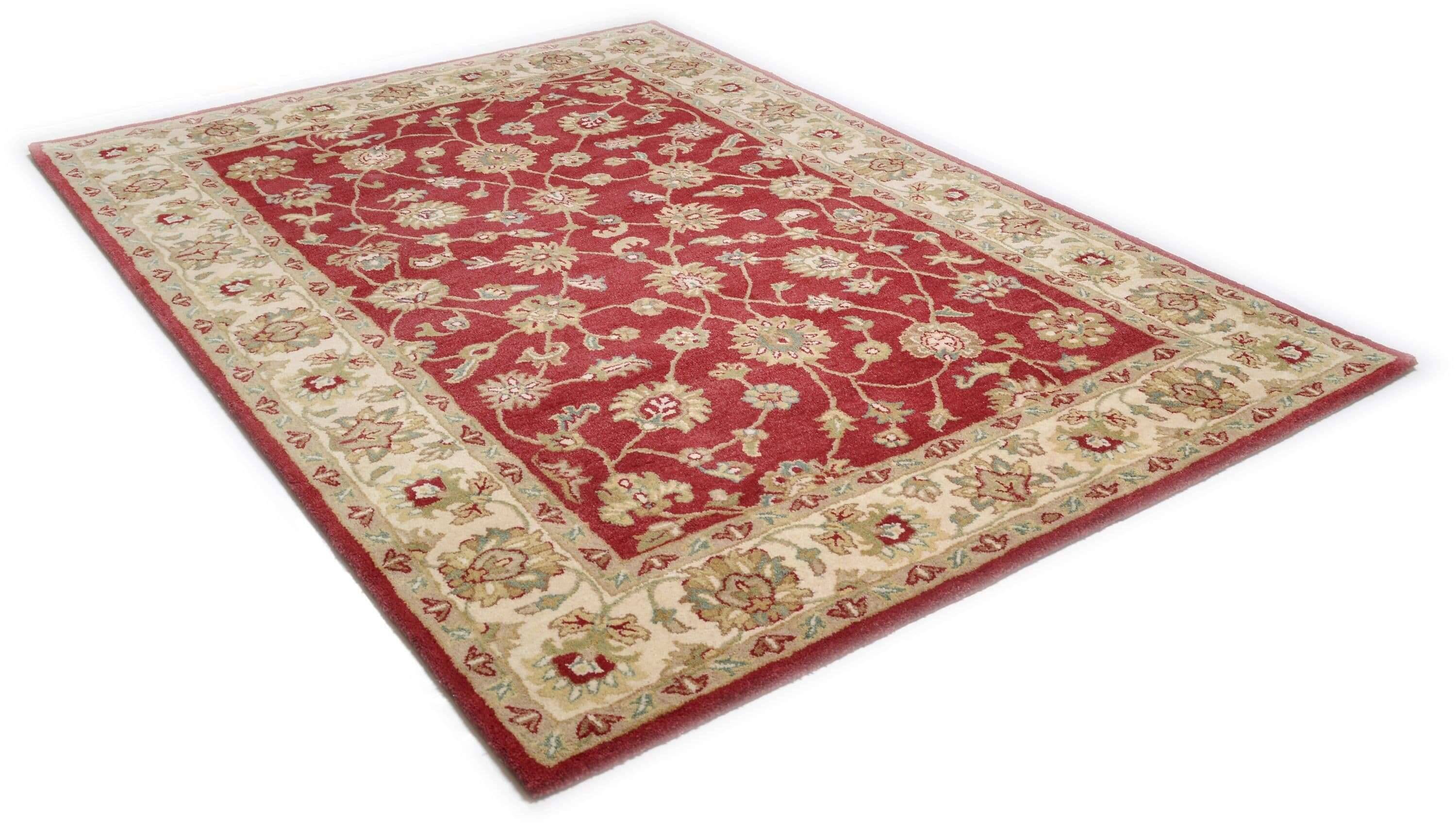 royalziegler_503_redcream_100269_2 Royal Ziegler Handgetuftet Orientteppich reine Wolle