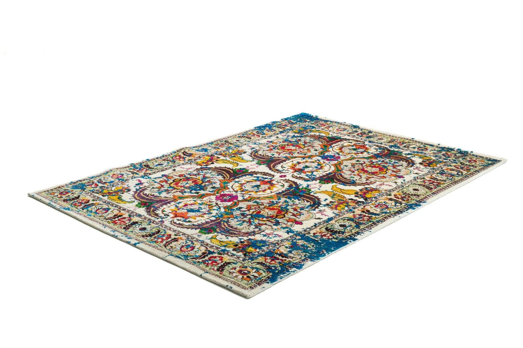 sarisuperior_4501_553beigemulti_431440_2 Sari Superior Teppich Orient Handgeknüpft im Wunschmaß