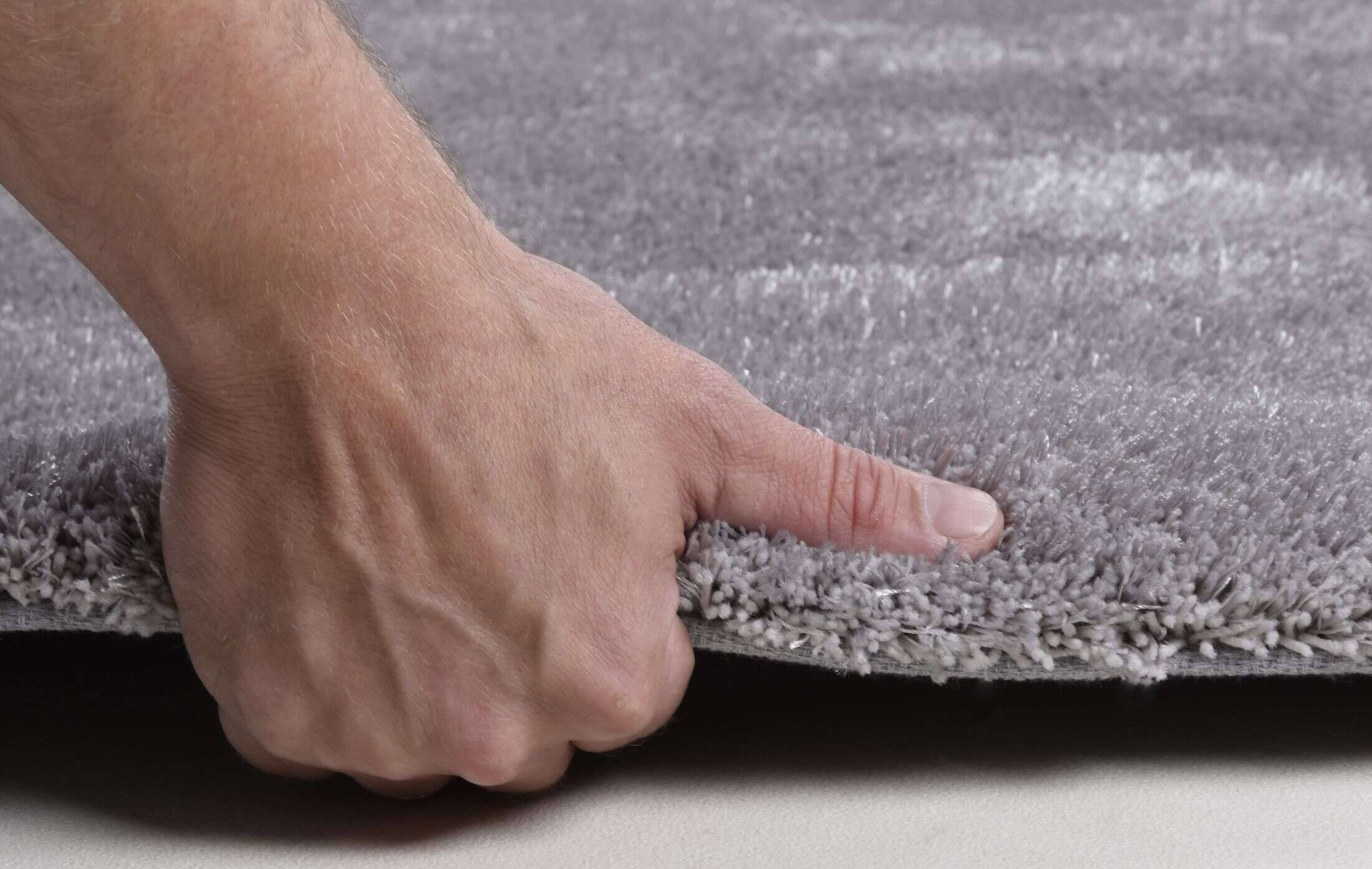 Alessia_Uni_656lightgrey_408093_5 Teppich uni Alessia Shaggy Kuschelteppich