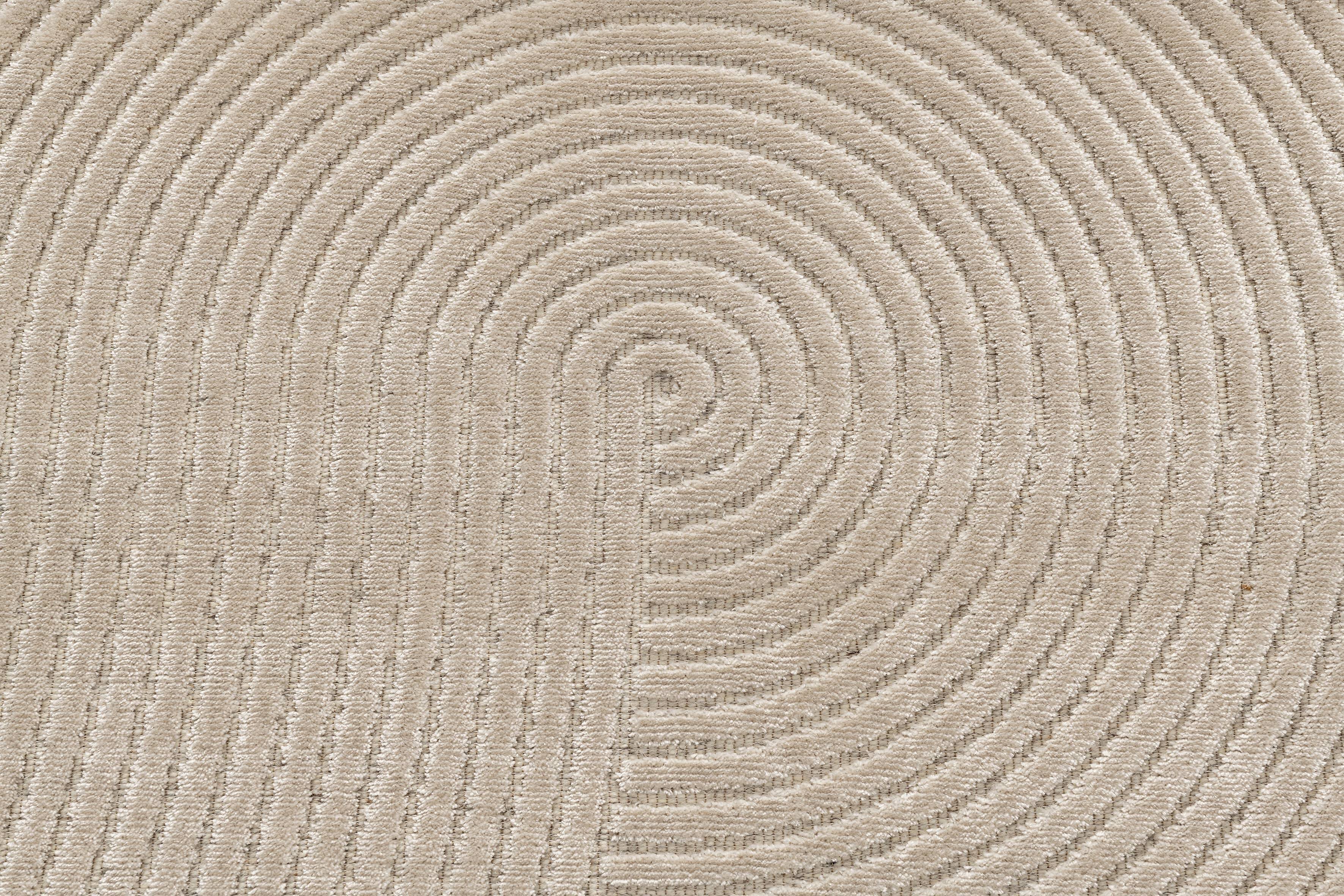 Moderner Teppich 160x230cm reine Viskose Flachgewebe