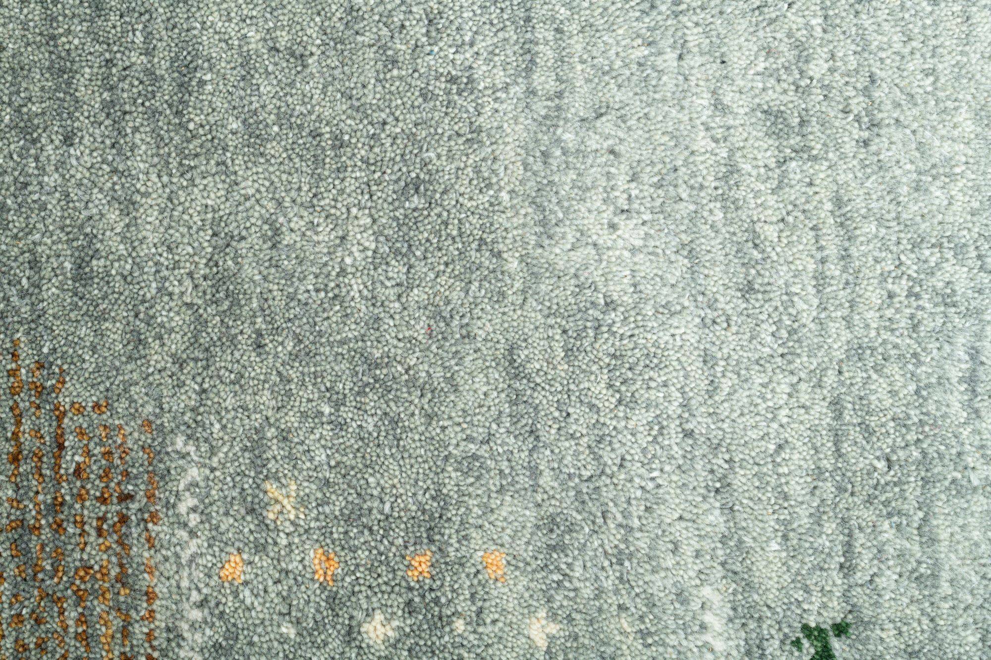 Gabbeh Teppich Denver Handgeknüpft Rund Gabbeh Teppich Denver Handgeknüpft Rund