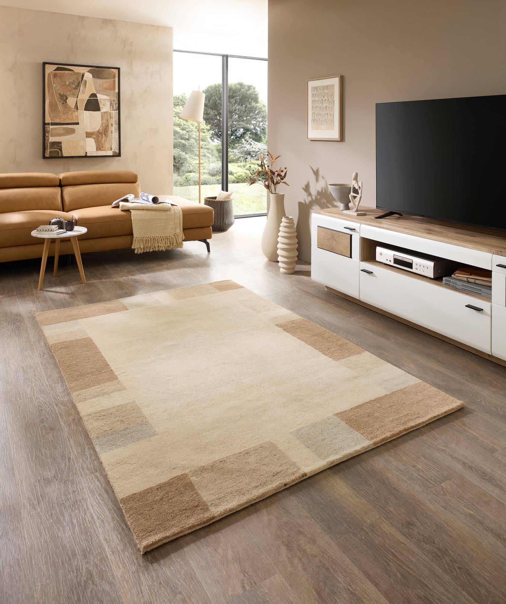 Natur Pur Teppich TERRA Handgeknüpft Schurwolle Natur Pur Teppich TERRA Handgeknüpft Schurwolle