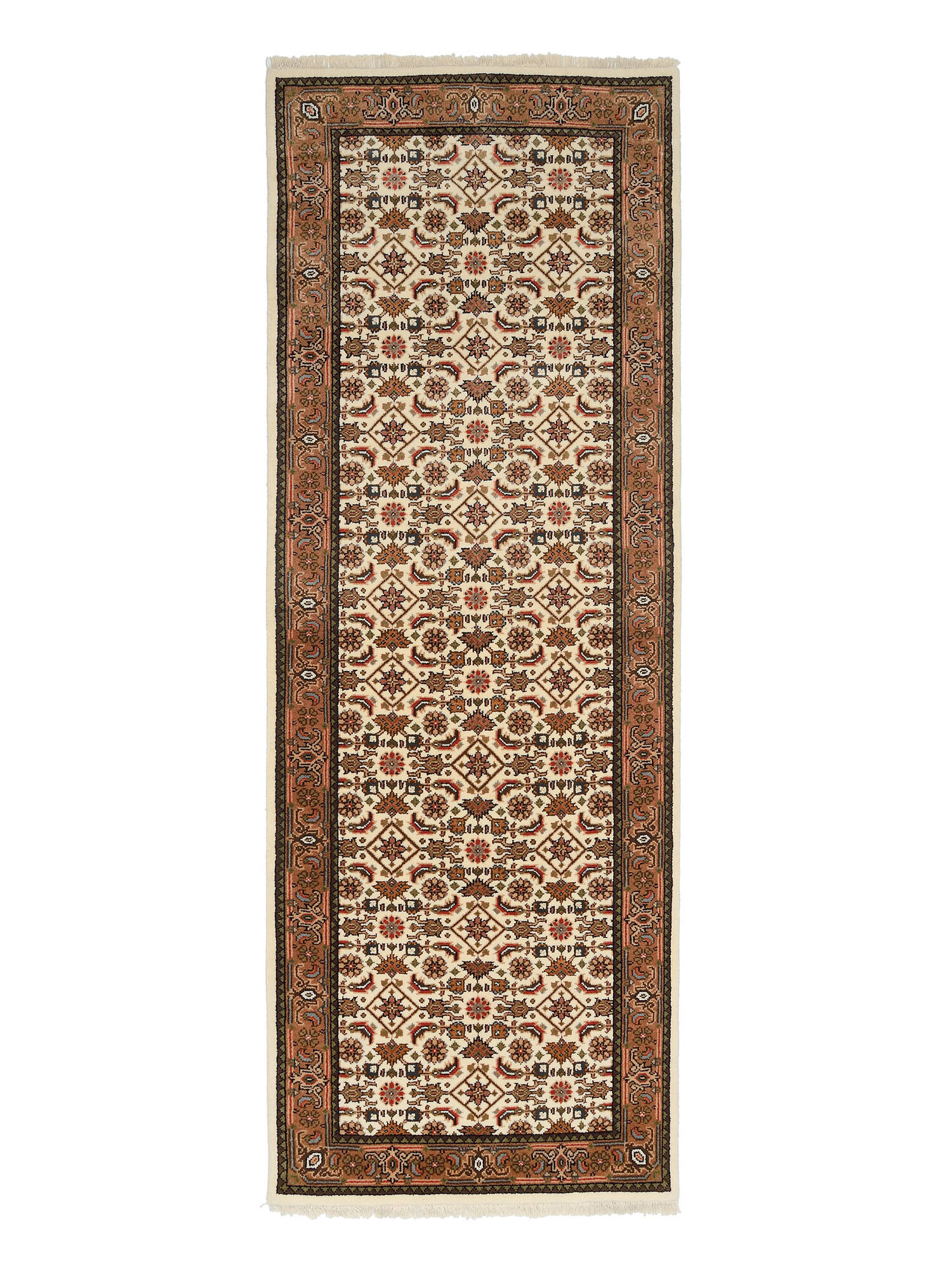 Orientteppich Handgeknüpft Himla Herati Teppich Natur Schurwolle Orientteppich Handgeknüpft Himla Herati Teppich Natur Schurwolle