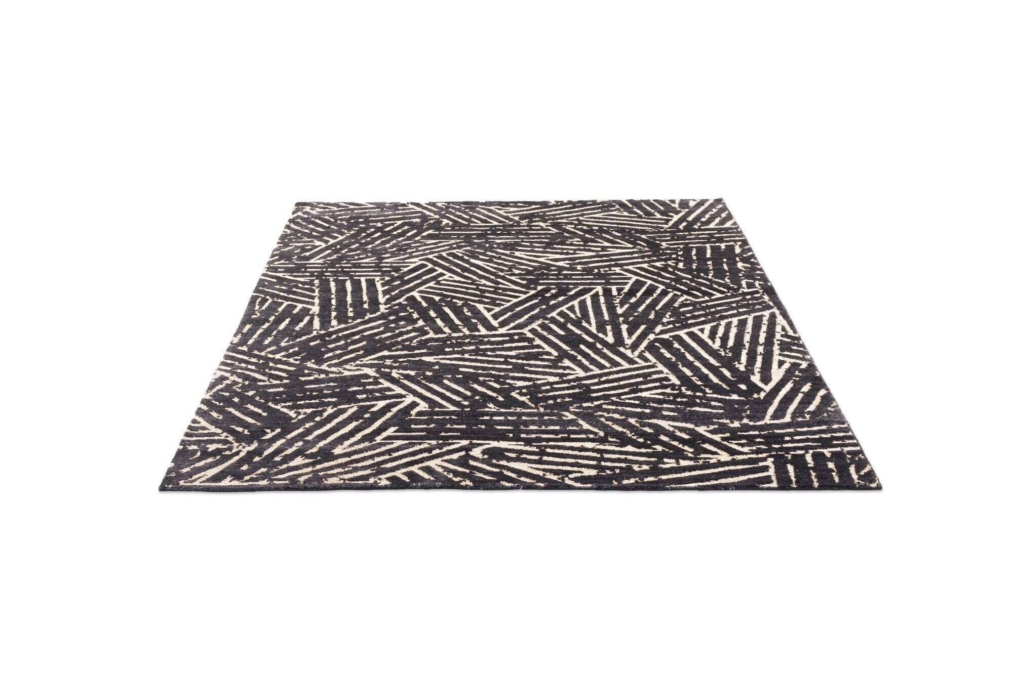 phoenix_zo-2321-19_600black_416744_10 Moderner Designteppich Phoenix 160x230cm Handgeknüpft Teppich Trends