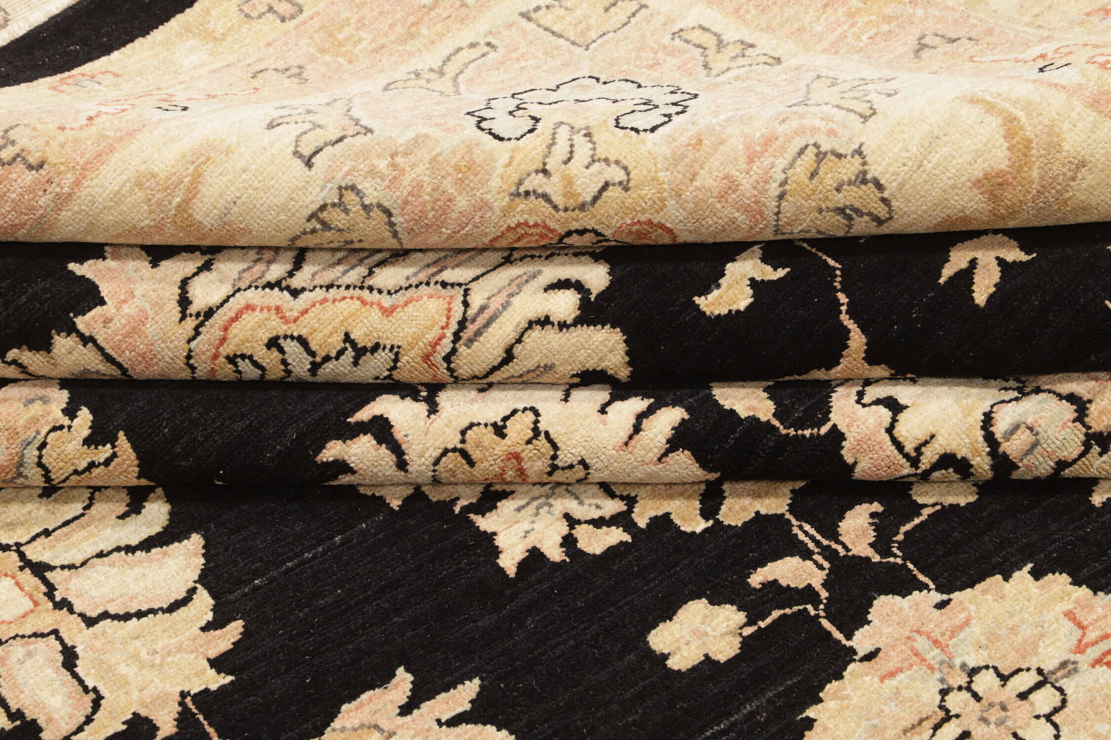 RSN337463-00009 Teppich Ziegler 301 x 400 cm Orientteppich schwarz Handgeknüpft Schurwolle