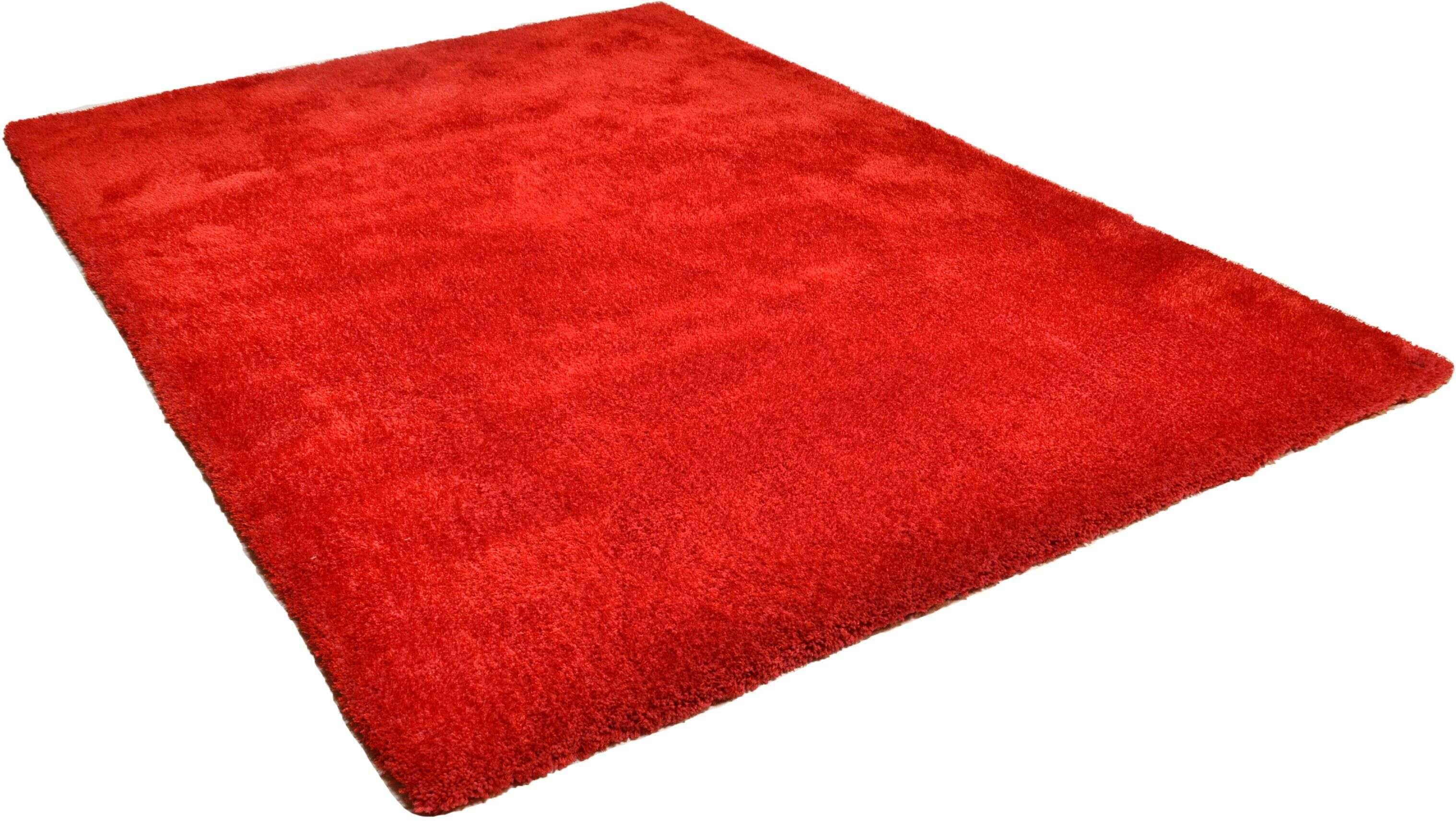 soft_uni_201red_230057_2 Soft uni rot Kuschelteppich Teppich Uni
