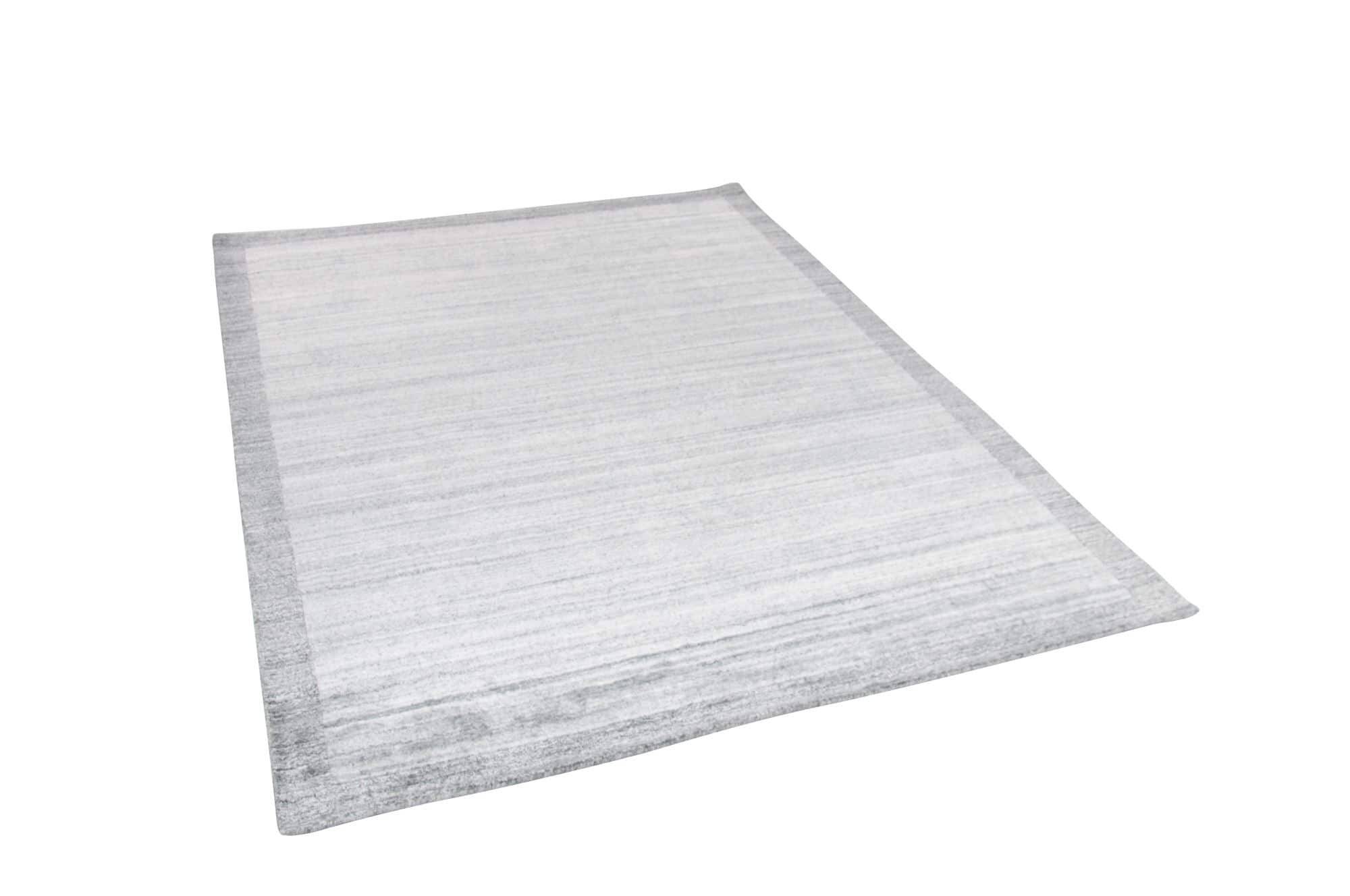 Teppich Modern Nevada Viscose Handgewebt 160x230cm silber Teppich Modern Nevada Viscose Handgewebt 160x230cm silber