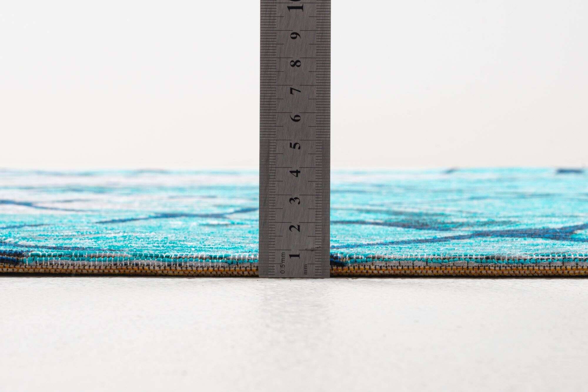 keitum_sa-005_720turquoise_429108_5 Sansibar Flachgewebe Design Teppich Keitum