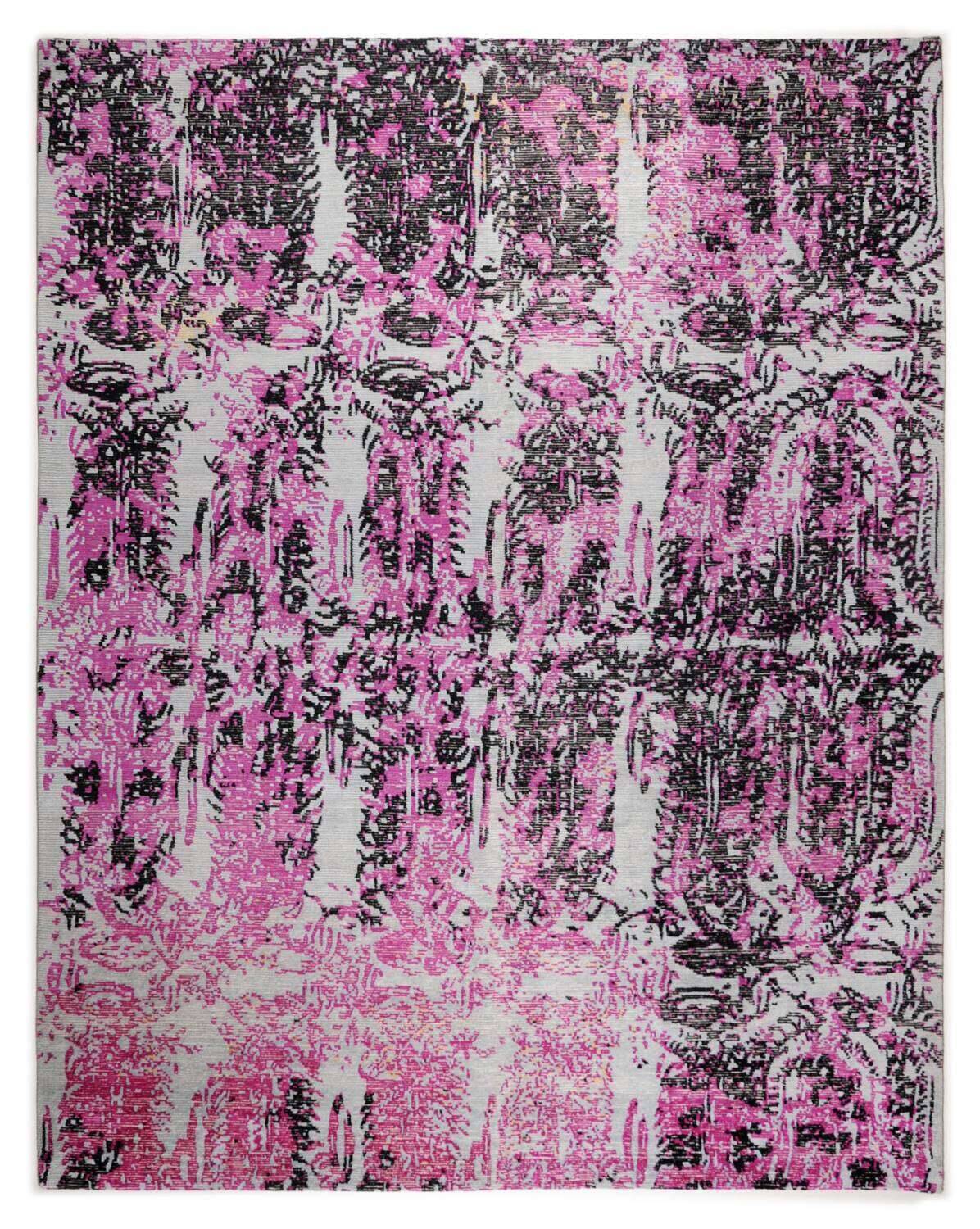 ribeyesilk60_c1004_x272_110913_1 Nepal Teppich Rib Eye Silk 60 Wolle Seide Design Unikat 245x312cm
