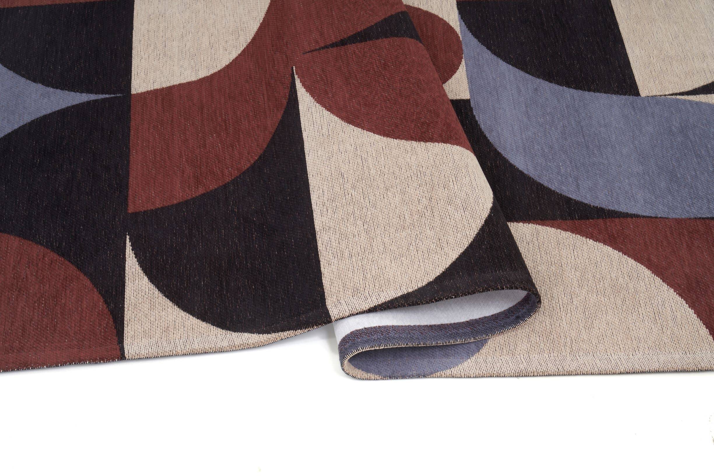 Moderner Teppich DECO BLUE COPPER - Waschbarer Teppich Moderner Teppich DECO BLUE COPPER - Waschbarer Teppich