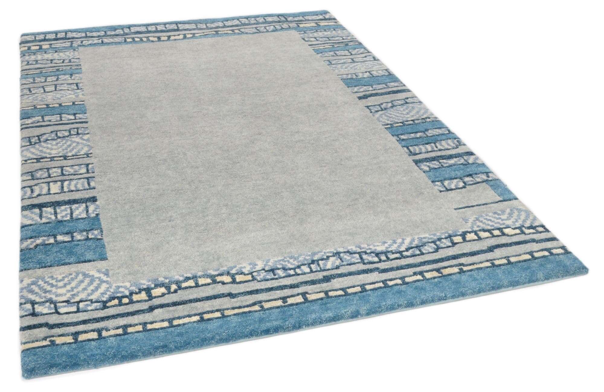 Talonga Silk Nepal Teppich RSK687-H34 im Wunschmaß