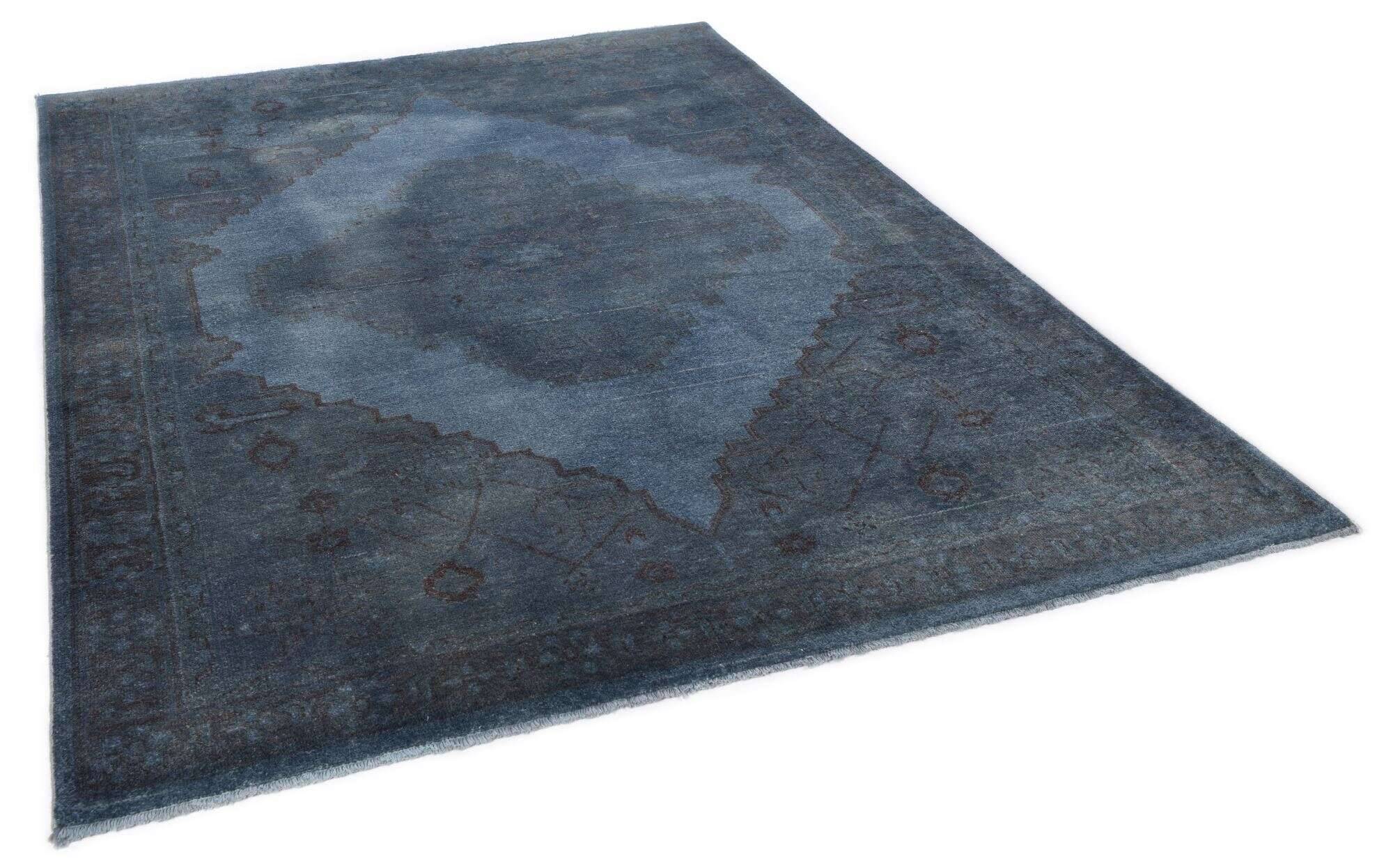 vintagediamond_kashan_705bluemulti_110837_2 Vintage Diamond Teppich Schurwolle 163x242cm