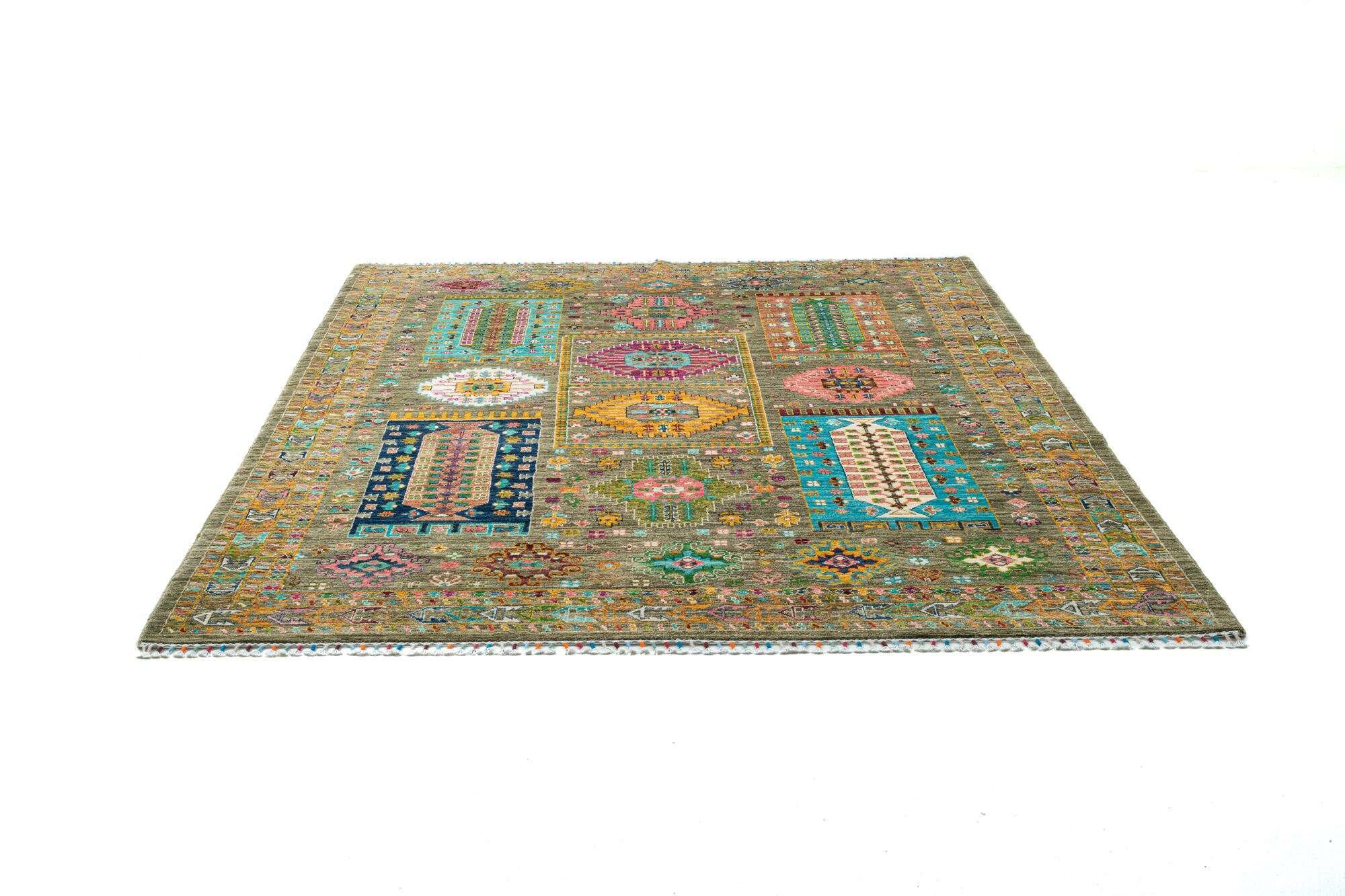 Kandashah Design-Teppich ca: 206 x 305 cm