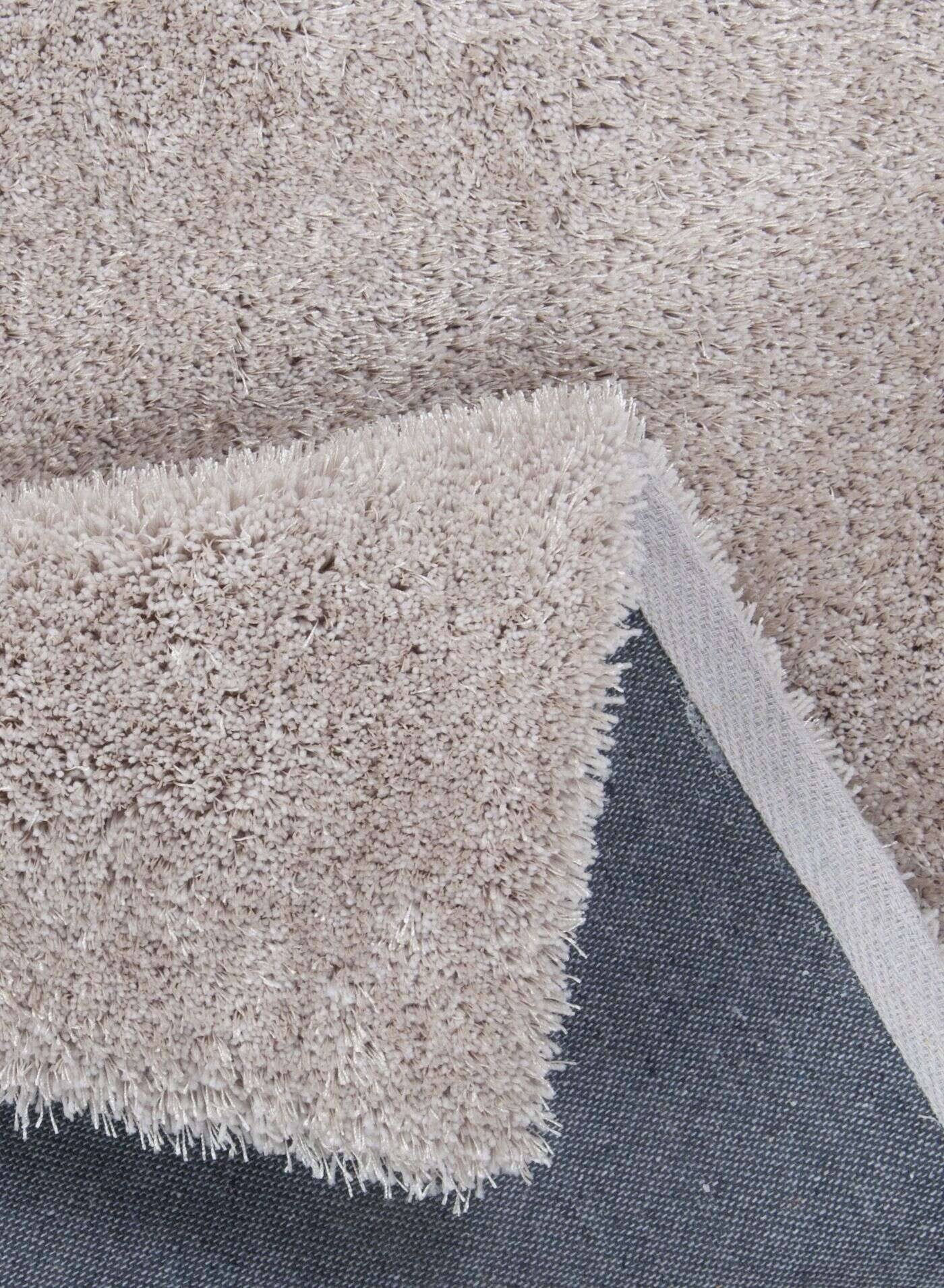 Alessia_Uni_556lightbeige_408044_9 Teppich uni Alessia Shaggy Kuschelteppich