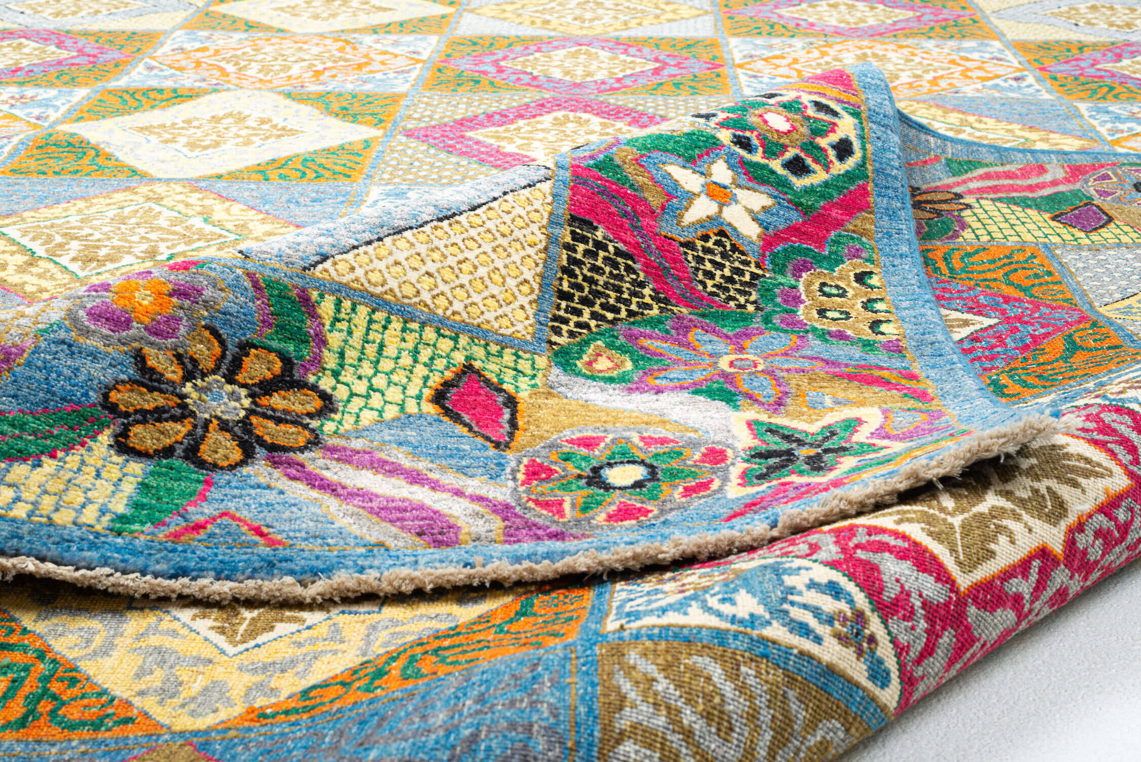 Kandashah_SSR2021057_800multicolor_429036_9 Kandashah Orient Design-Teppich ca: 245 x 311 cm