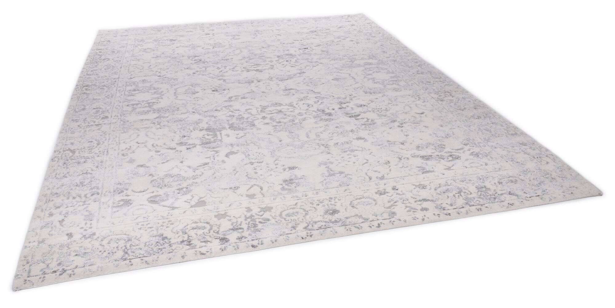 patanalo3010_c3575_567beigesilver_416944_2 Nepal Teppich Patan Alo 30/10 Seide Wolle Design 244x303cm