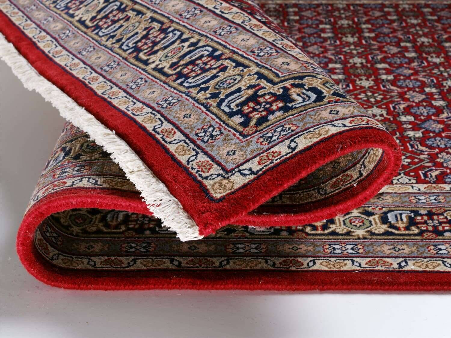 1151-915-4rPQYi3dzafX3d Orientteppich Handgeknüpft Himla Herati Teppich Natur Schurwolle