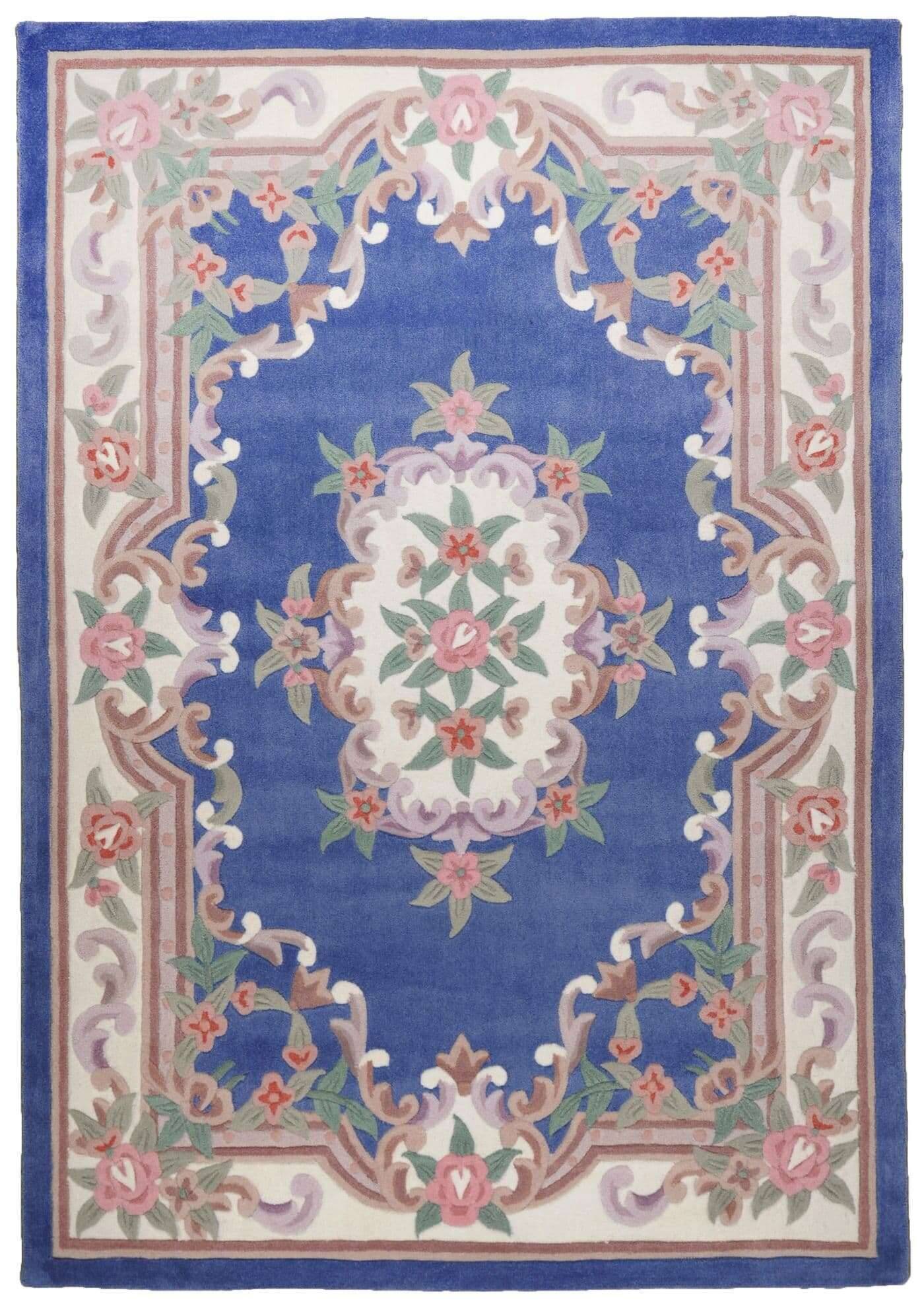 Ming_501_700blue_300738_1 Ming Aubusson Teppich China Design Theko