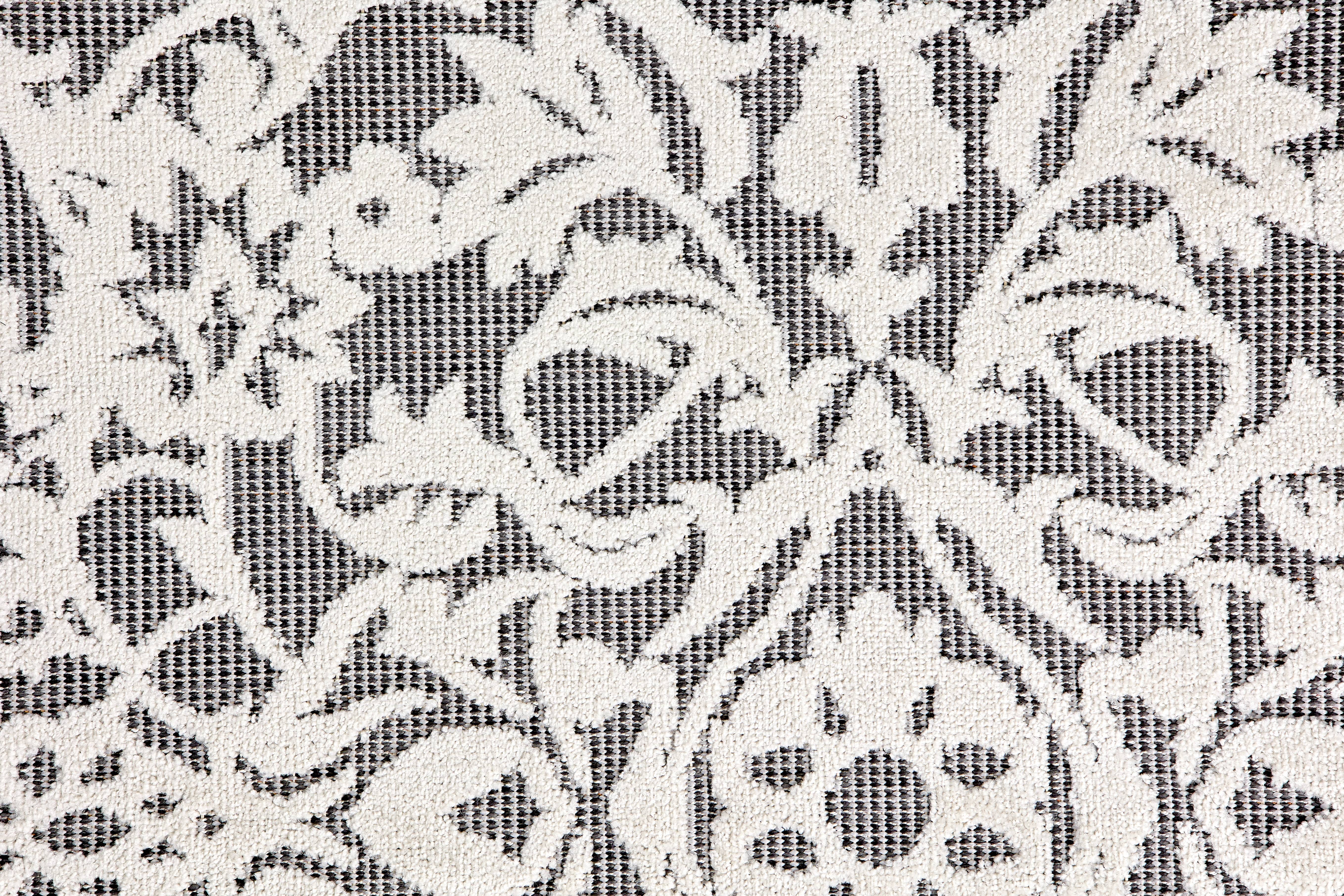 In- und Outdoor Teppich Serina D.253 C.004 Ornamente grau/weiß In- und Outdoor Teppich Serina D.253 C.004 Ornamente grau/weiß