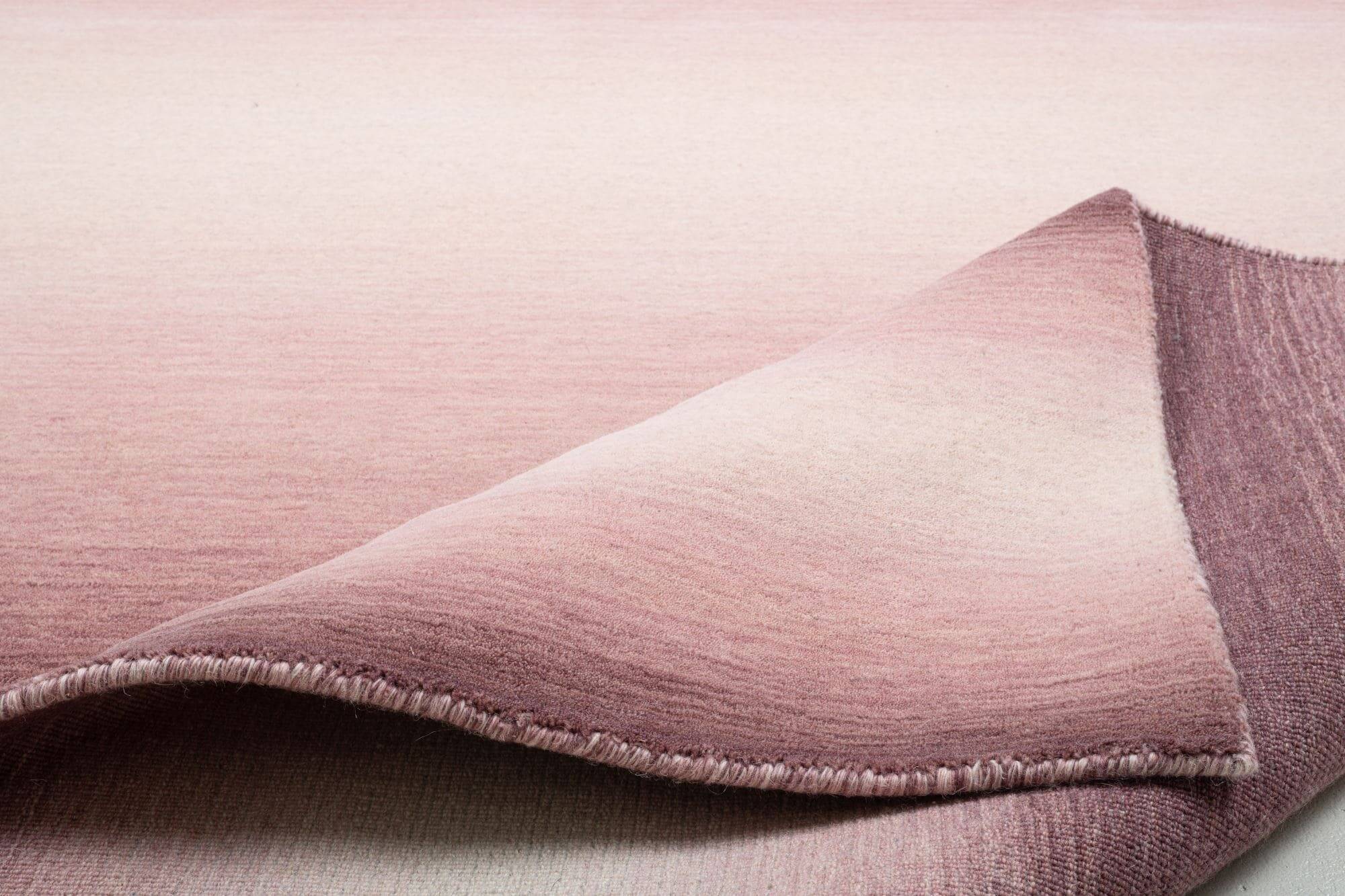 Teppich Modern 160x230cm Wanda handgewebt Schurwolle lila