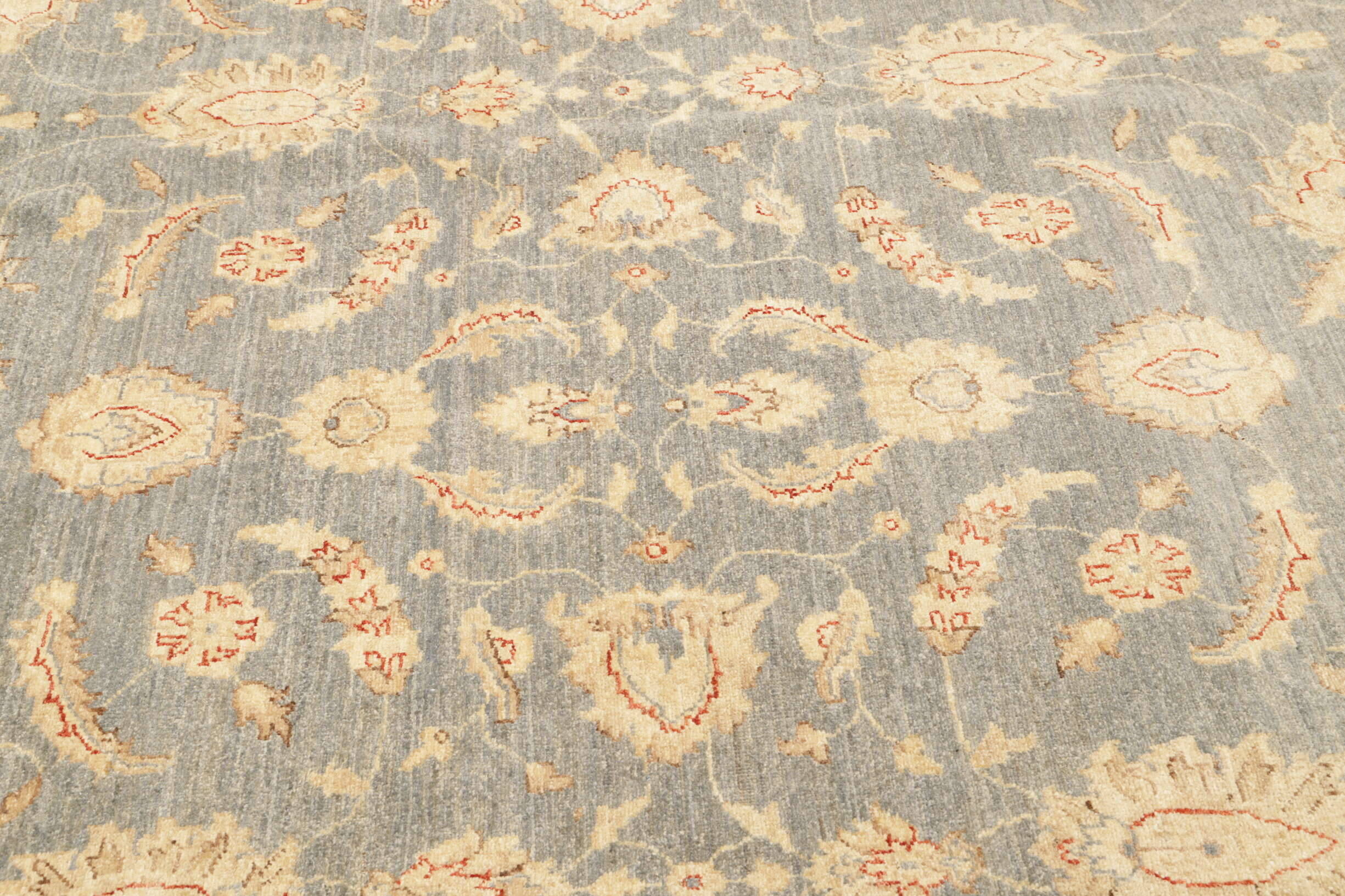 RSN359192-00006 Teppich Ziegler 293x398cm Orientteppich grau Handgeknüpft Wolle