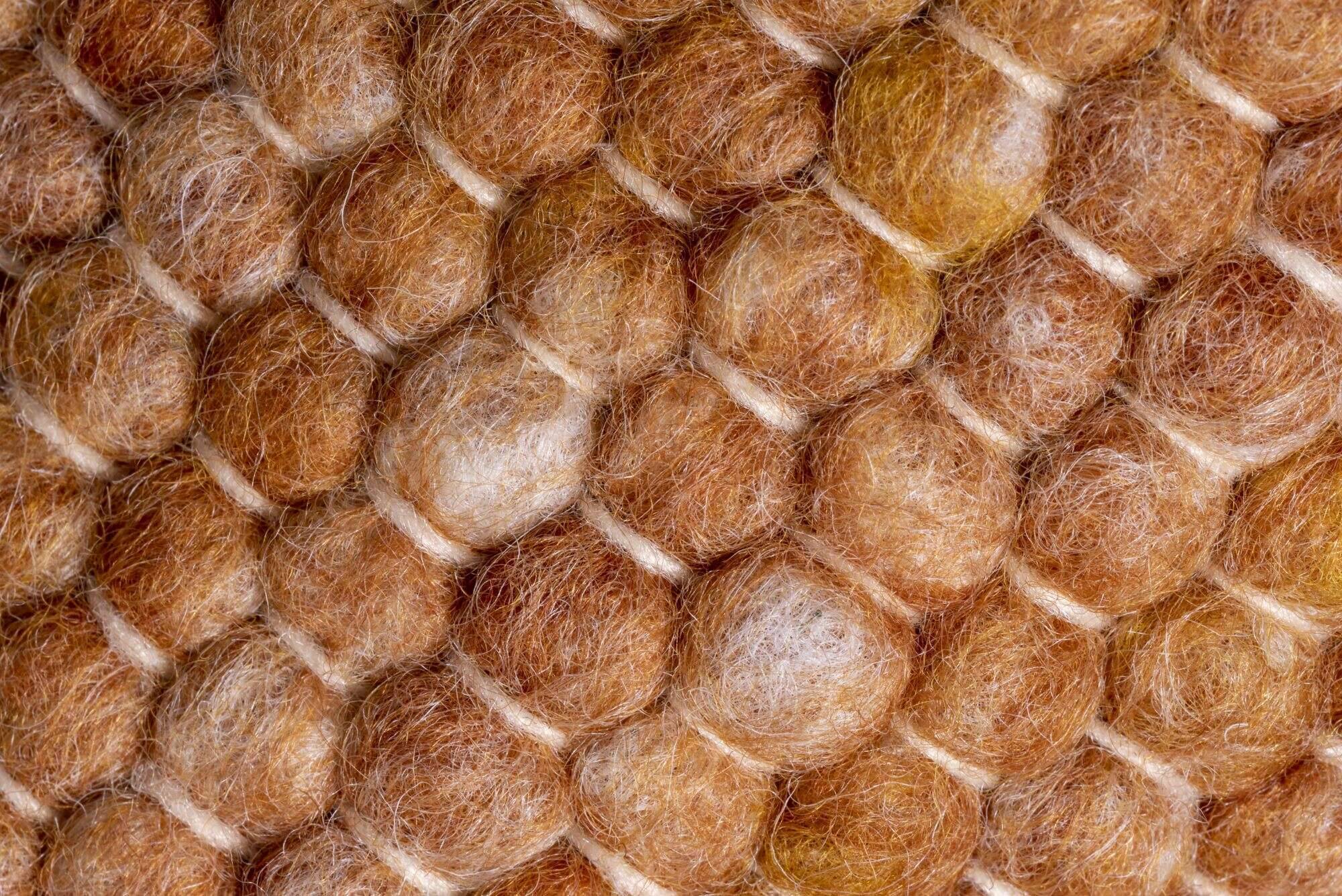 hoernum_uni_450terracotta_430232_3 Sansibar Handwebteppich Hörnum aus reiner Schurwolle