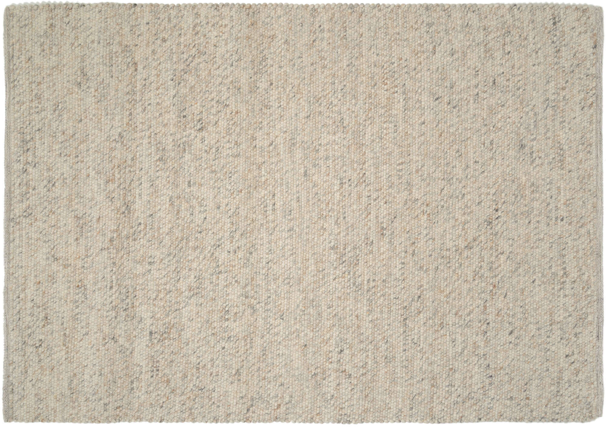 FAV01-420-27 Handgewebter Naturteppich "Favorit" Schurwollteppich Gewalkte Wolle