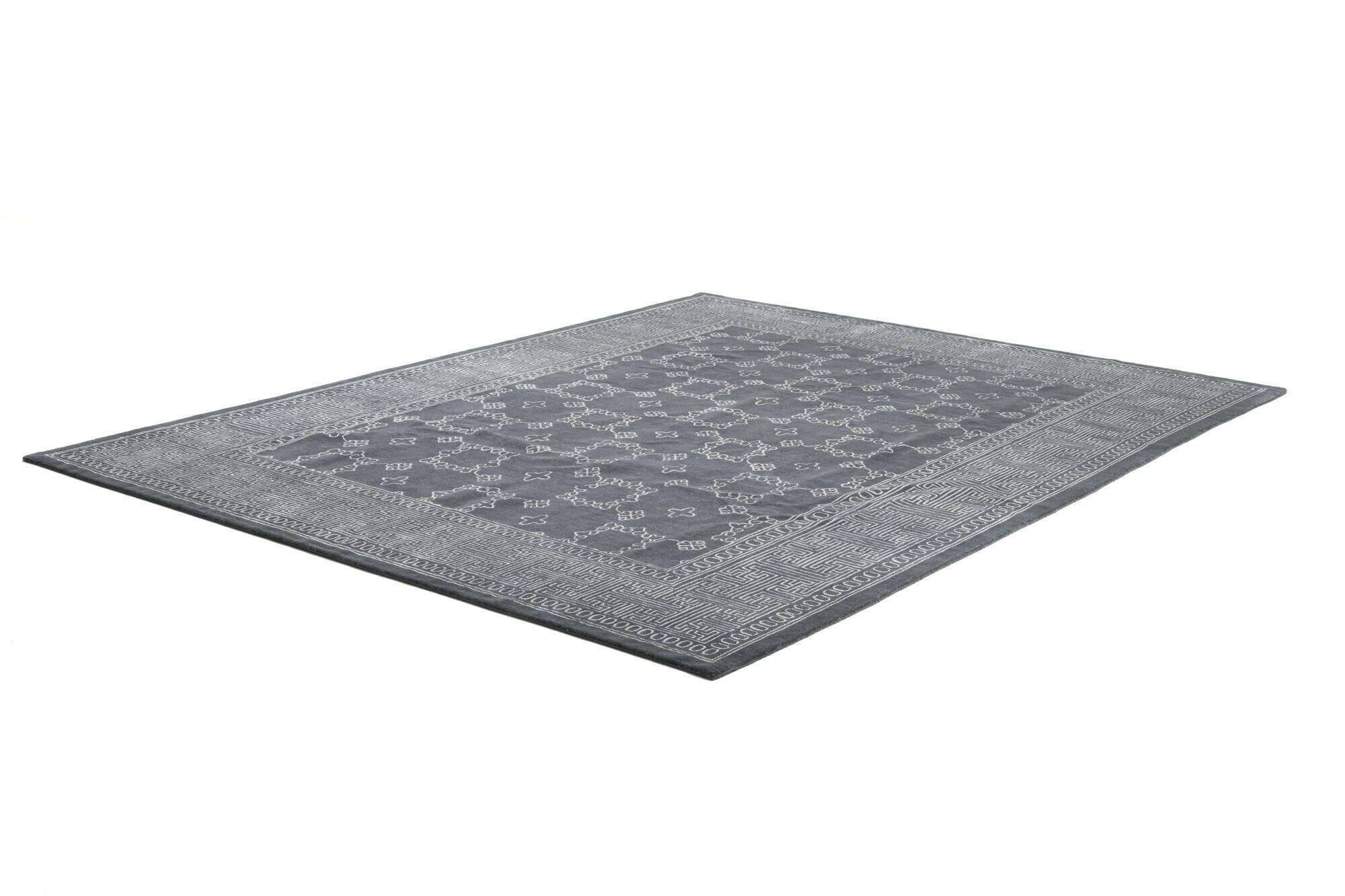 jabusilk40_c3516_650black_409015_2 Nepal Teppich Jabu Silk 60 Wolle Seide Design Teppich 245x317cm