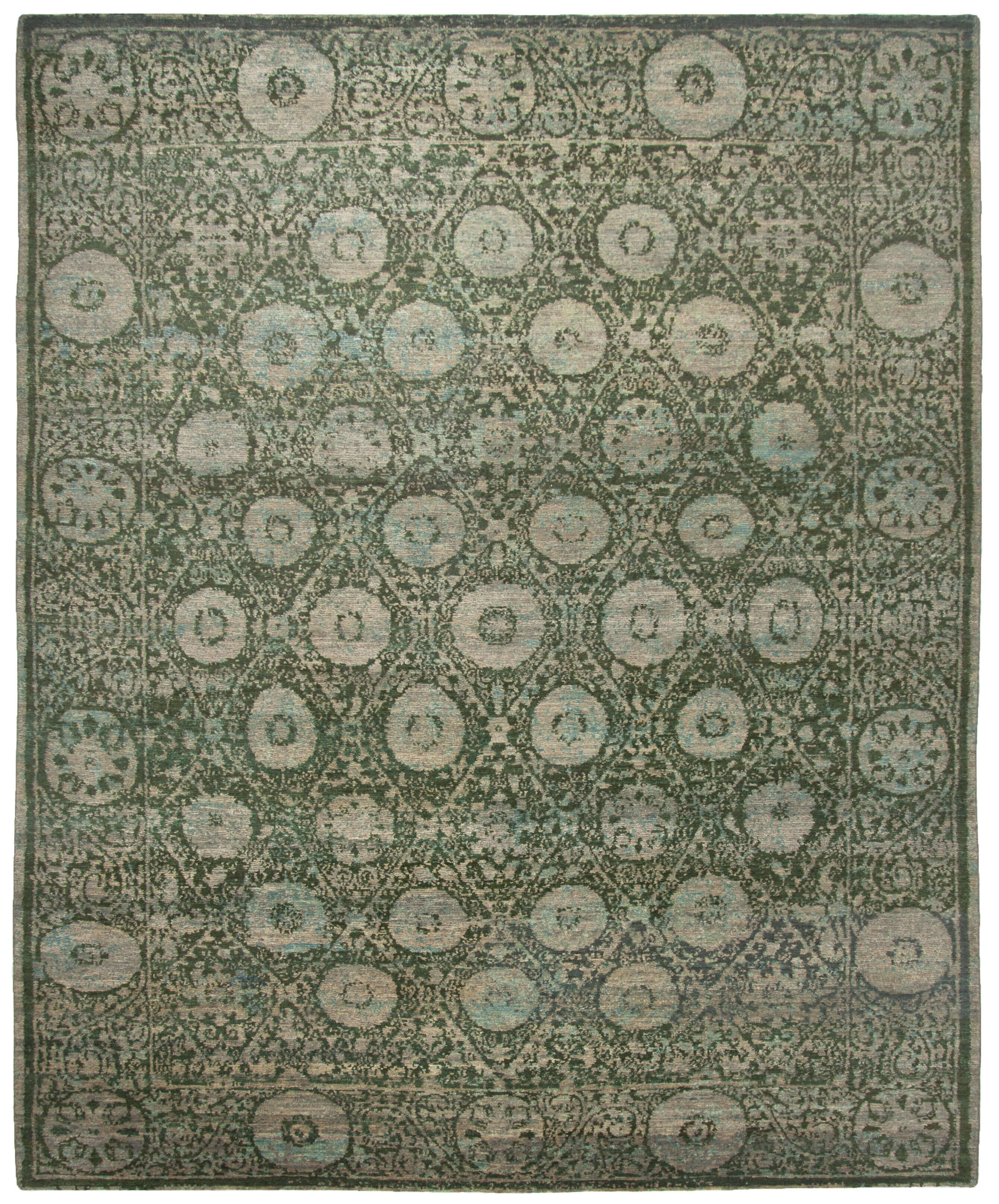 Nepal Teppich Mugu 100 Wolle Schurwolle Design Modern 248x306cm