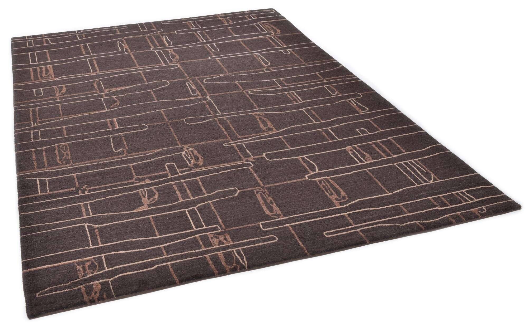 jabusilk30_ds328_501brown_110688_2 Jabu-Silk 30 Nepal 160x230 cm Design DS328