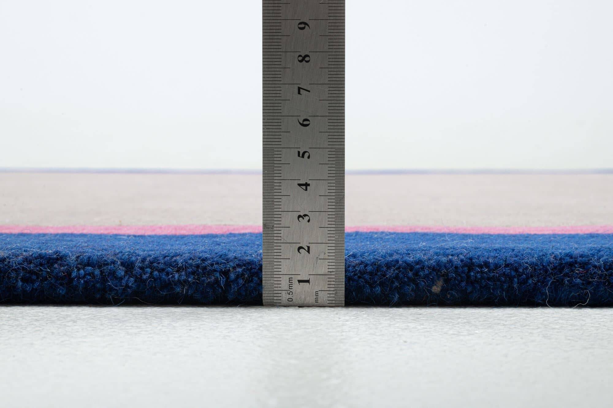 Handgeknüpfter Teppich KAILASH Schurwolle Viskose Handgeknüpfter Teppich KAILASH Schurwolle Viskose