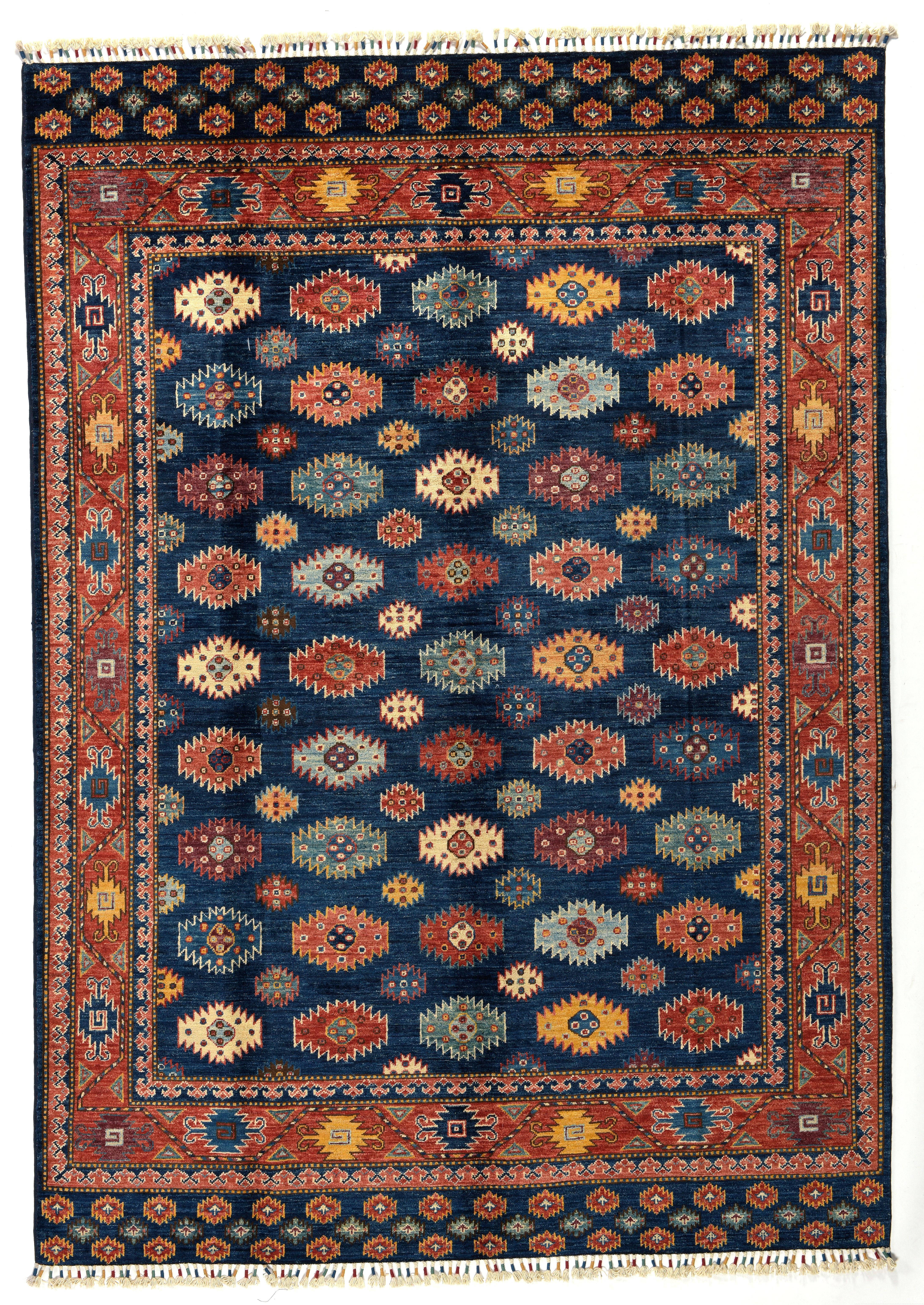 Jomud Orientteppich Handgeknüpft 170x240 cm Schurwolle