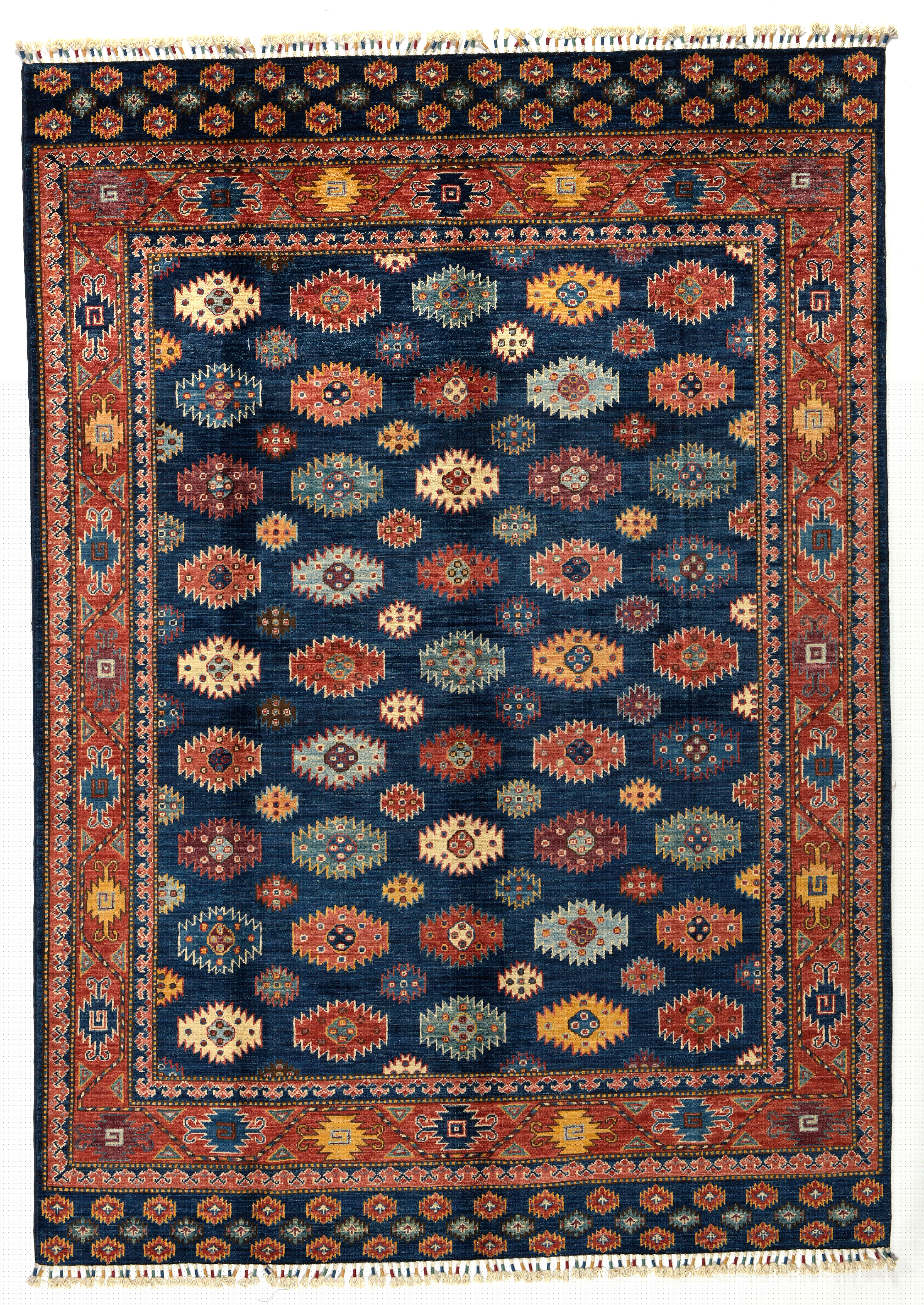 Jomud Orientteppich Handgeknüpft 170x240 cm Schurwolle Jomud Orientteppich Handgeknüpft 170x240 cm Schurwolle