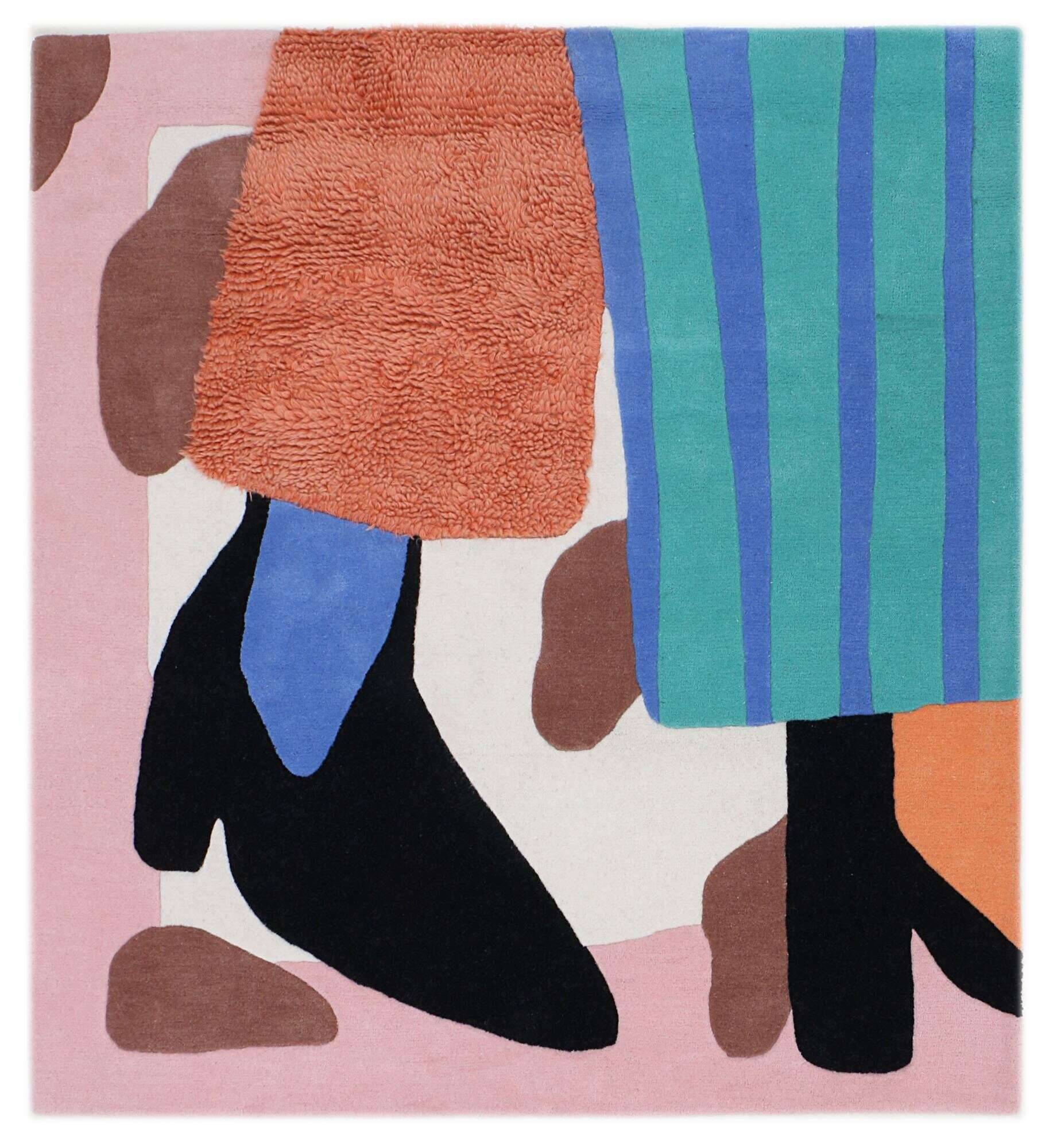 bings_dance_800multi_431271_1 Tom Tailor Designteppich Do a little dance by Fabienne Meyer aka Bings