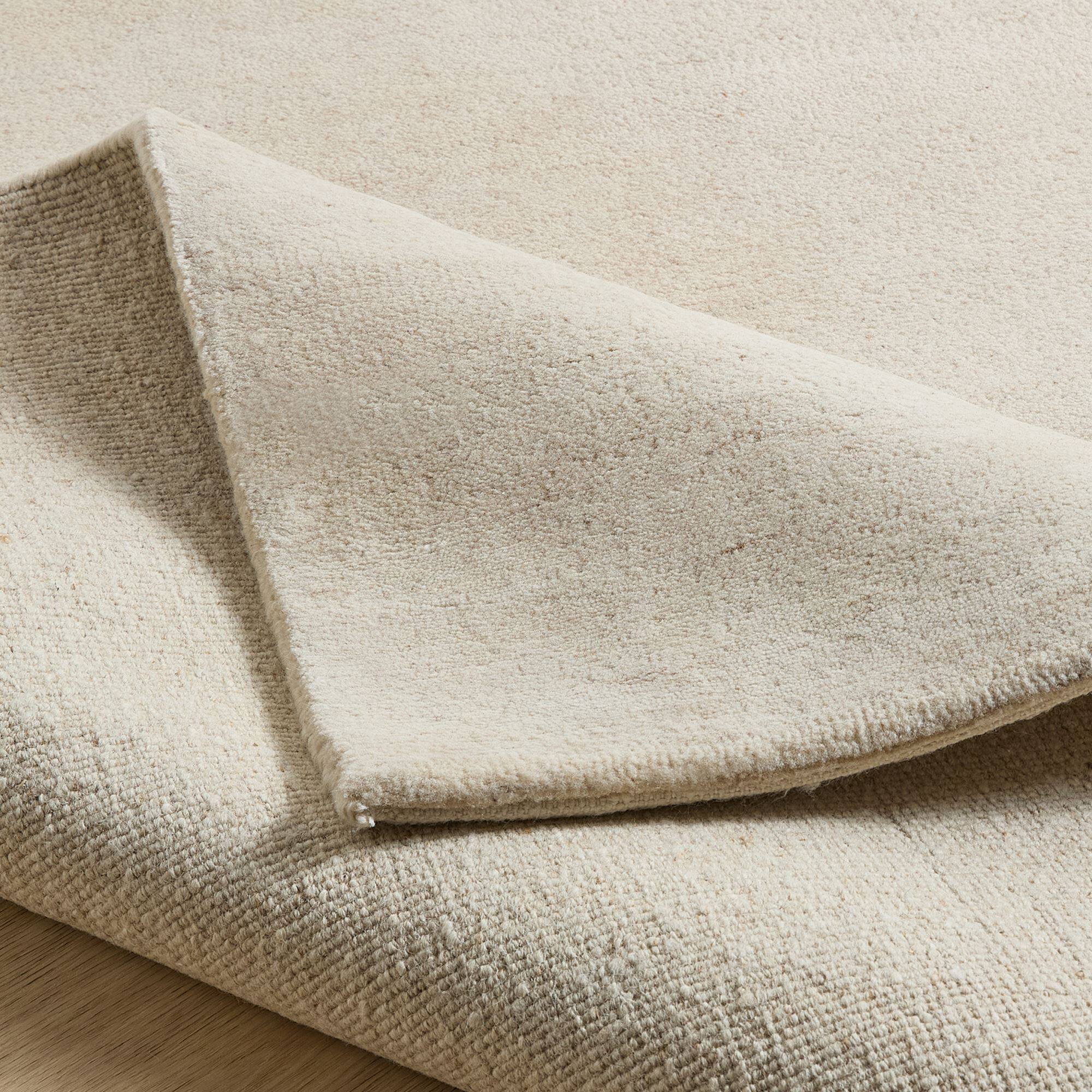 Natur Pur Teppich "Heaven" einfarbig in wollweiß Natur Pur Teppich "Heaven" einfarbig in wollweiß