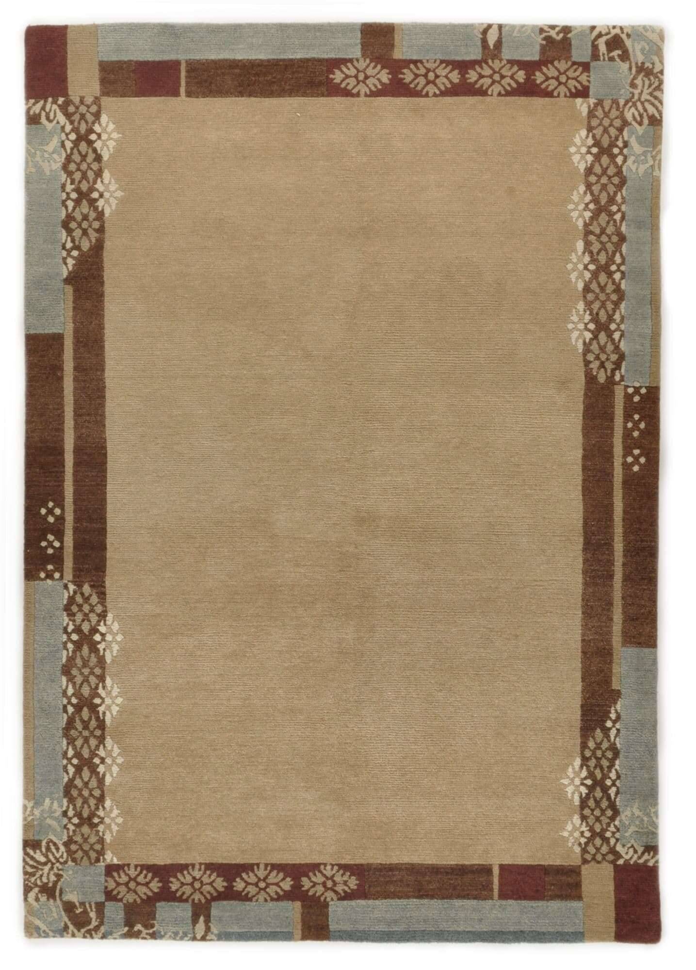 TalongaSilk_RSK526_553beigemulti_414571_1 Nepalteppich Talonga-Silk RSK526-H12 im Wunschmaß