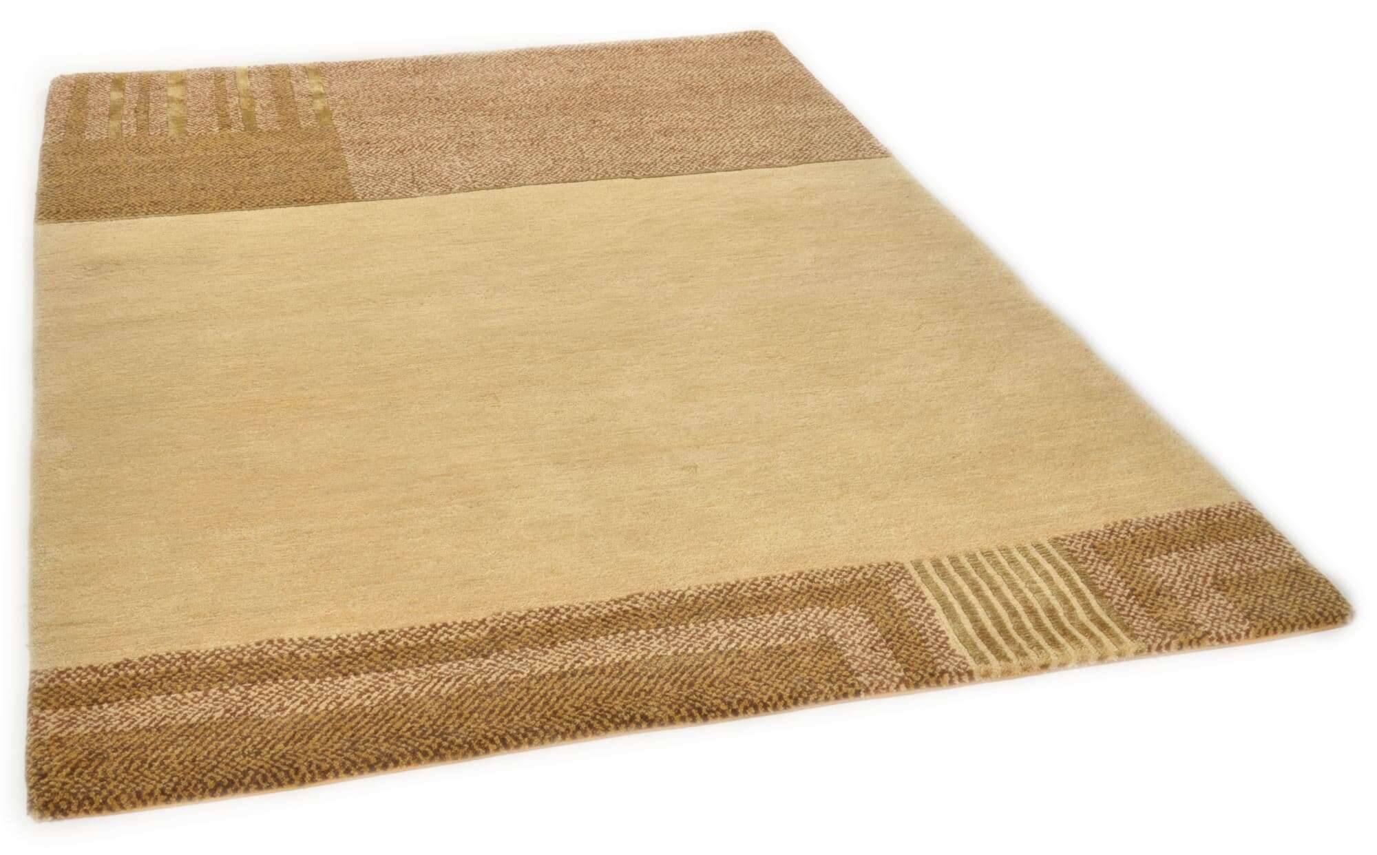 TalongaSilk_RSK302_470camel_425321_2 Talonga-Silk Nepalteppich ca: 162 x 228 cm Handgeknüpft