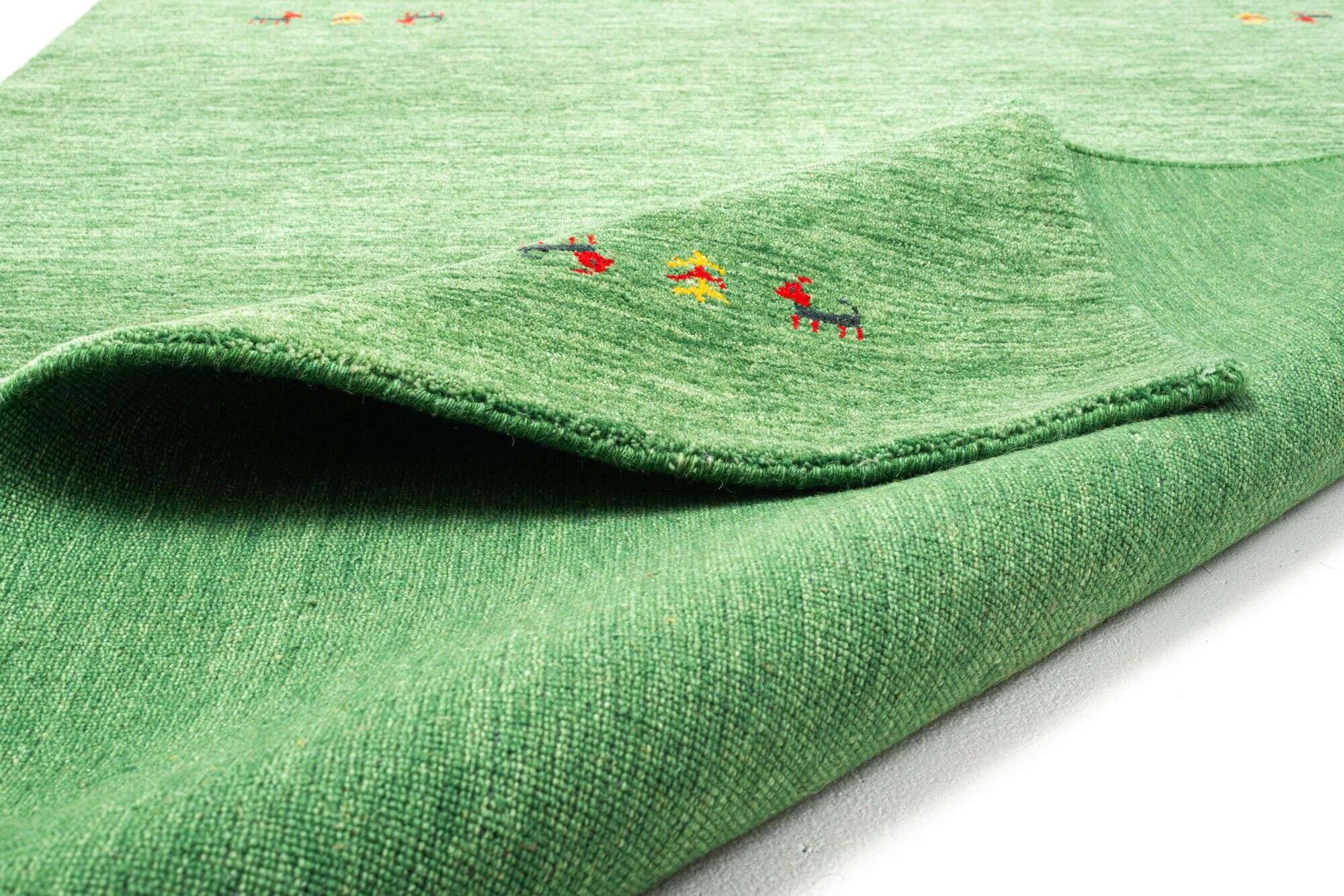 newyork_zo-206-17_300green_409093_9 Gabbeh Teppich Harmony 160x230 cm