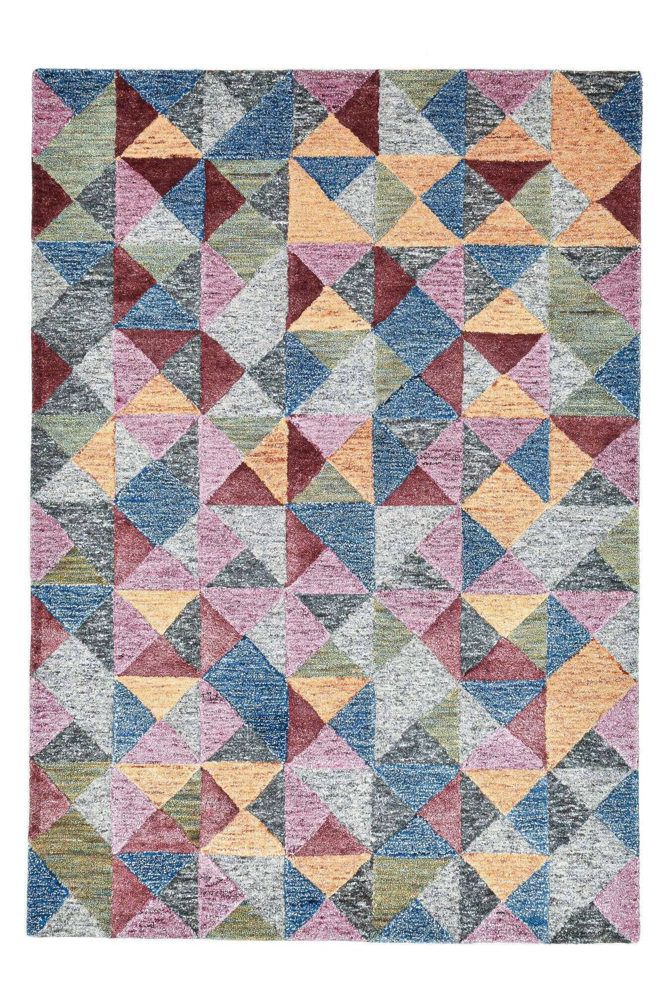 bloom_zo-2698-18_655greymulti_418523_1 Teppich Modern Handtuft 160x230 cm Wolle und Viskose Wohnteppiche