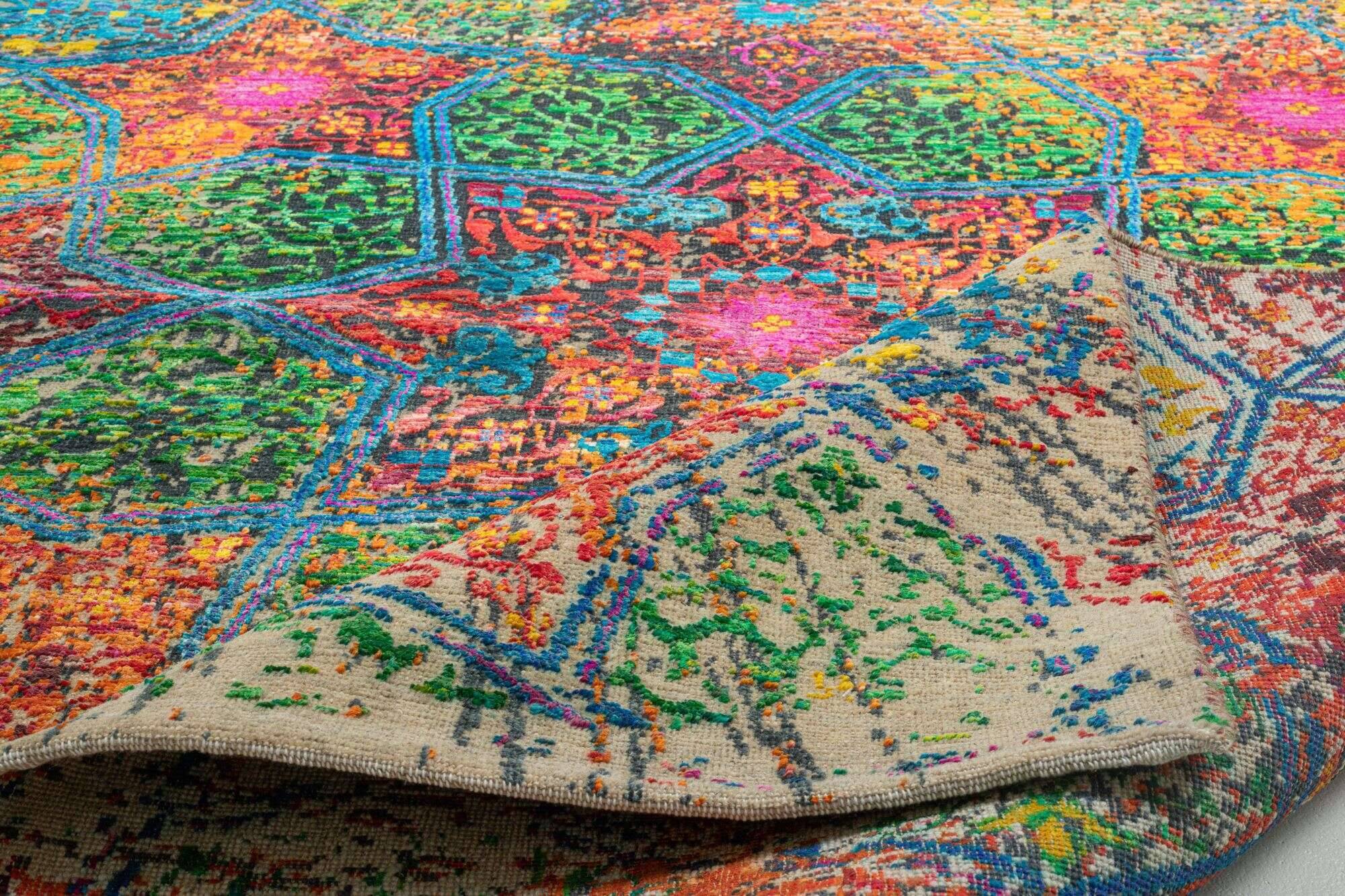 sarisuperior_4704_800multicolor_435744_9 Teppich Sari Superior Orient Handgeknüpft im Wunschmaß