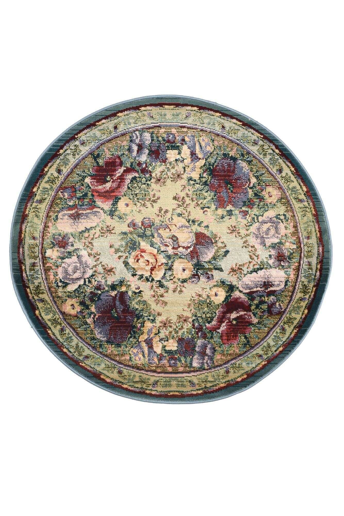 gabiro_0072_800multicolor_300023_1 Teppich Modern Gabiro 0072 Garten Eden Theko Blumen