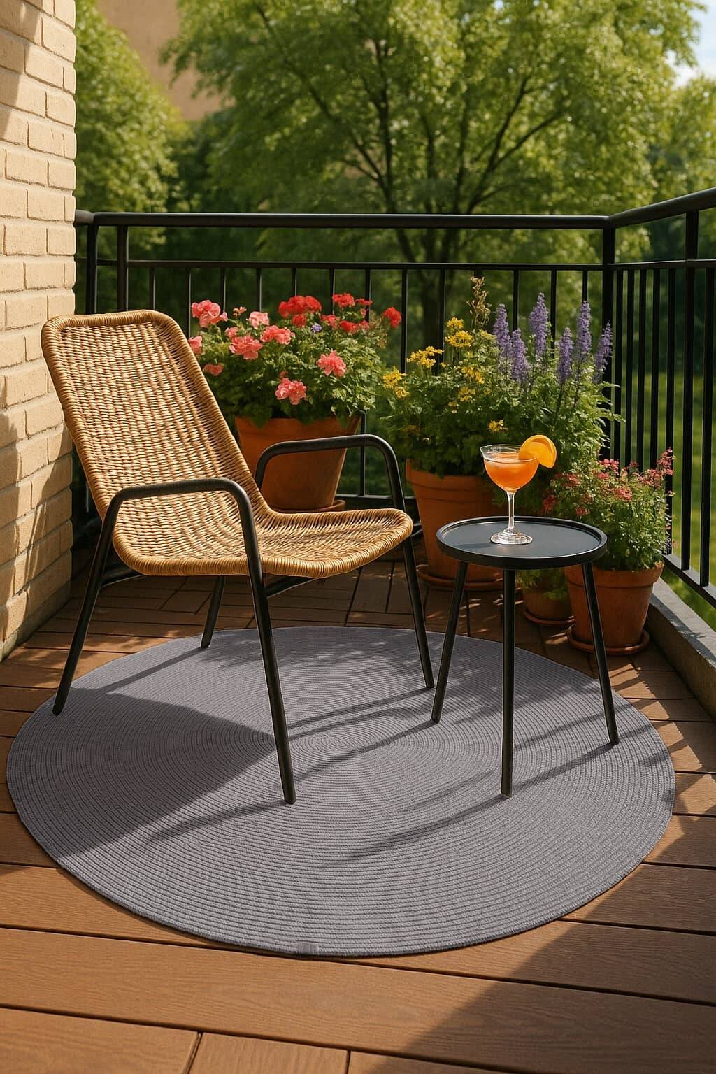 In- und Outdoor Teppich Paris