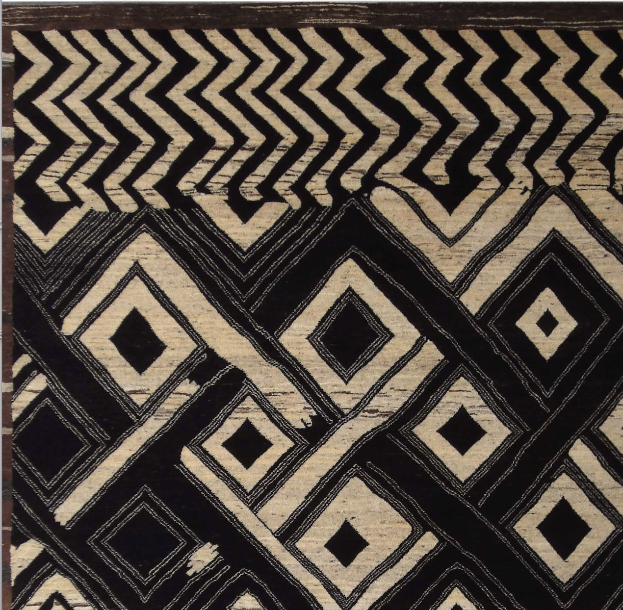 Wunschmaß Teppich Lomato-11 Handgeknüpft Designteppich Wunschmaß Teppich Lomato-11 Handgeknüpft Designteppich