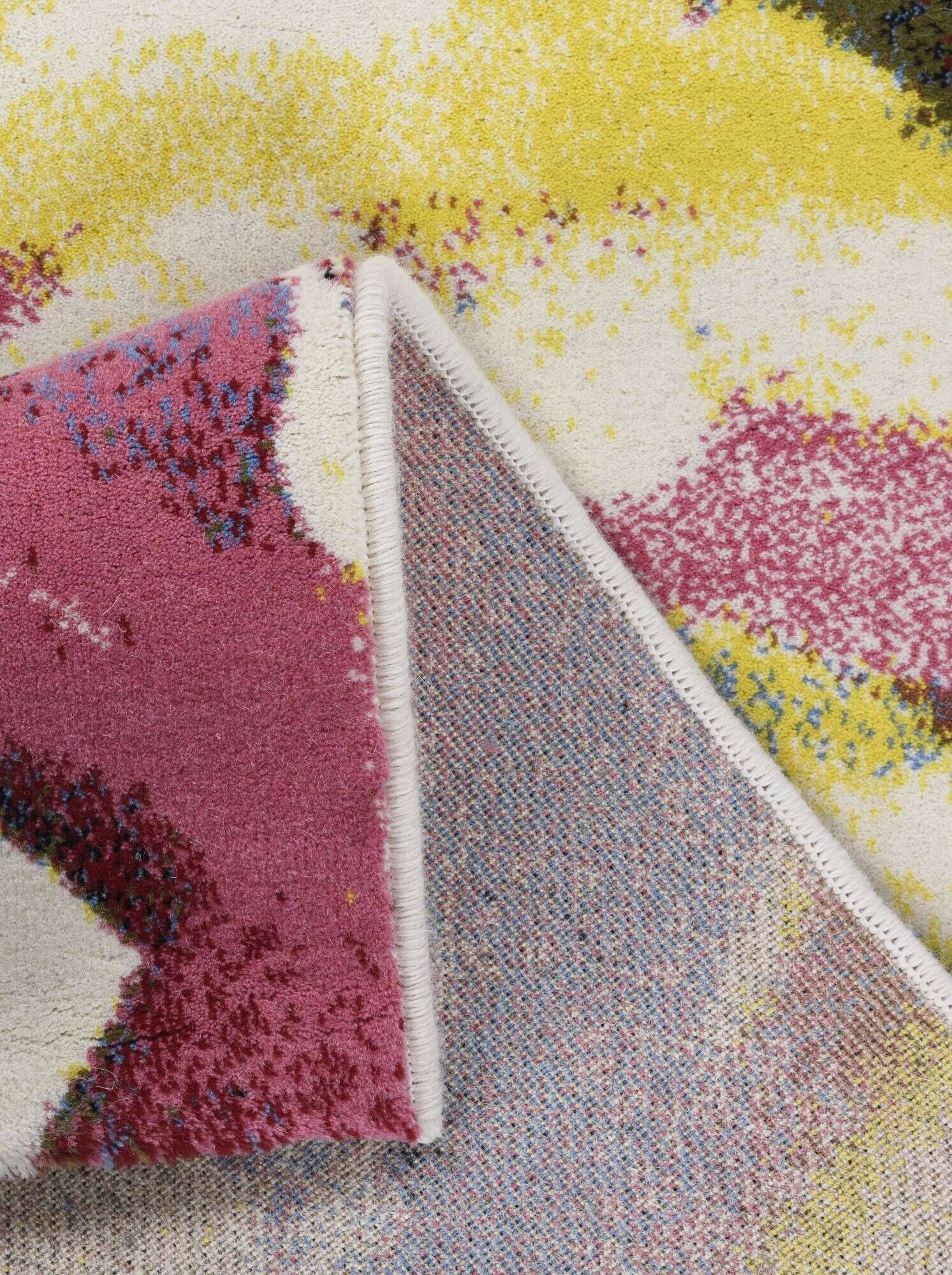 GALERIE_619_800MULTICOLOR_415572_9 Design Teppich Galerie 619 Schurwolle Teppich Natur