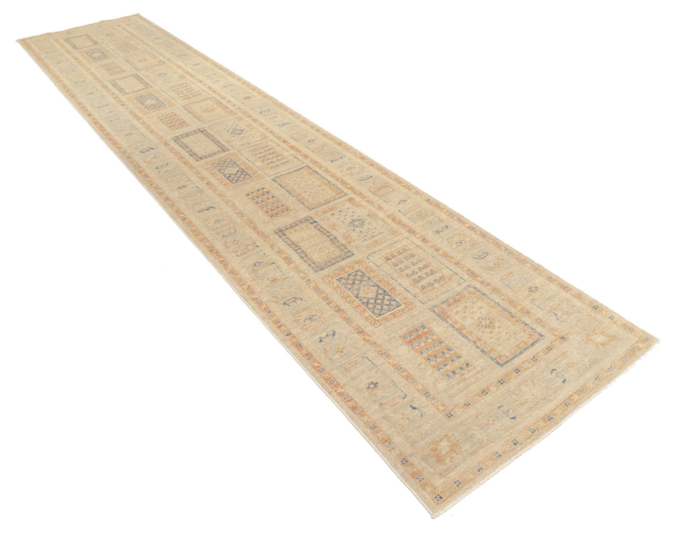 00003RSN299218 Teppich Ziegler Ferahan Läufer 086x424 cm beige